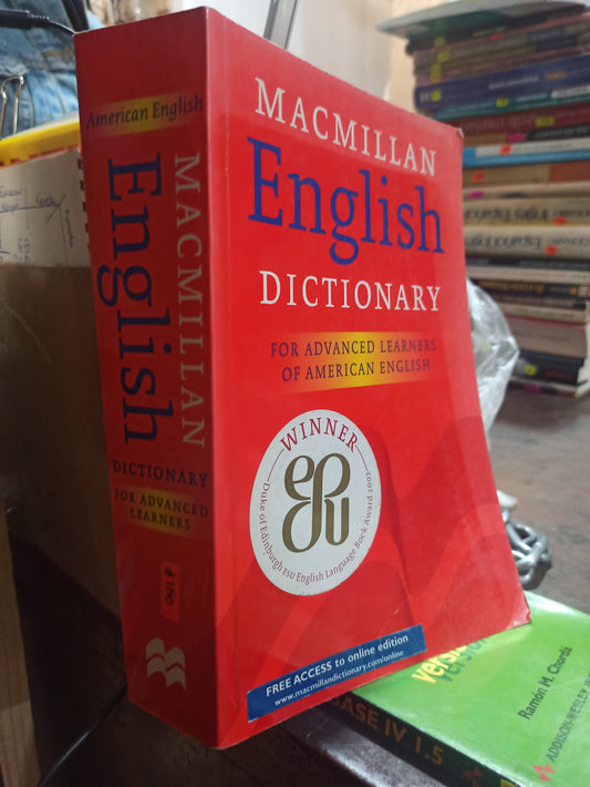 ENGLISH DICTIONARY POR EDITORIAL MACMILLAN USADO IDIOMAS ALDAMA