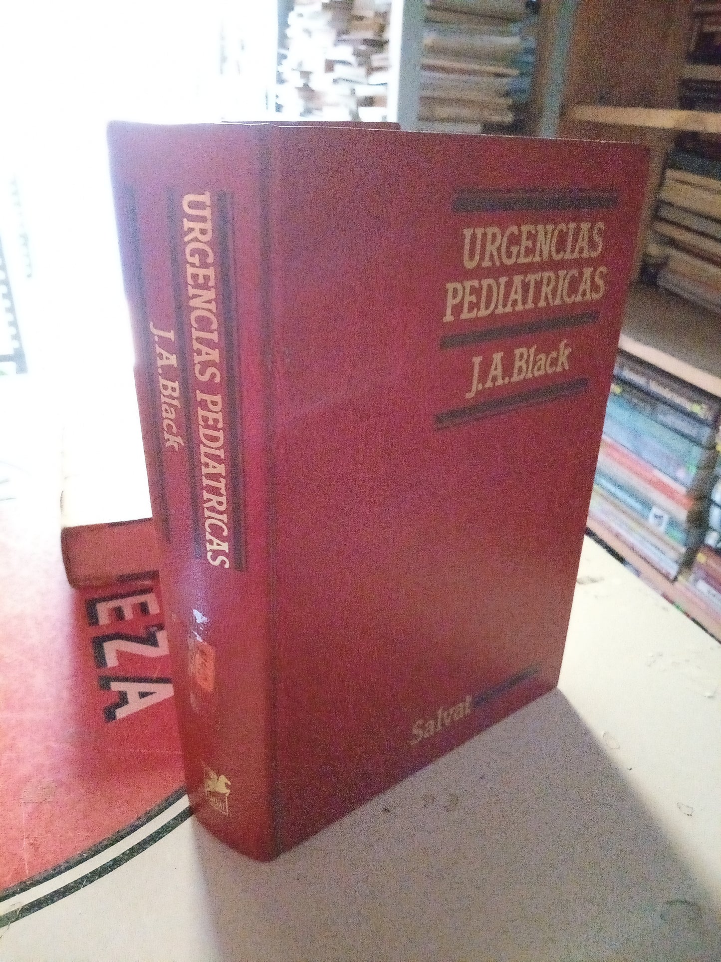 URGENCIAS PEDIÁTRICAS POR J.A. BLACK USADO MEDICINA LITERARIO 207