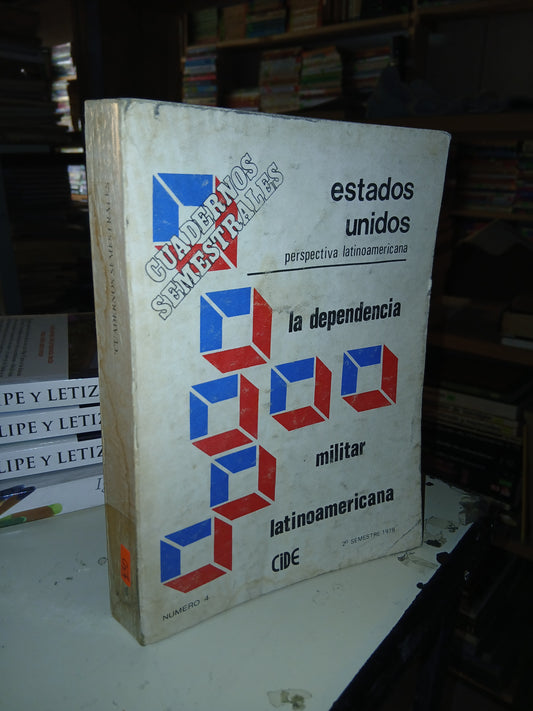 CUADERNOS SEMESTRALES (LA DEPENDENCIA MILITAR LATINOAMERICANA) (VARIOS AUTORES) USADO POLÍTICA LITERARIO 207