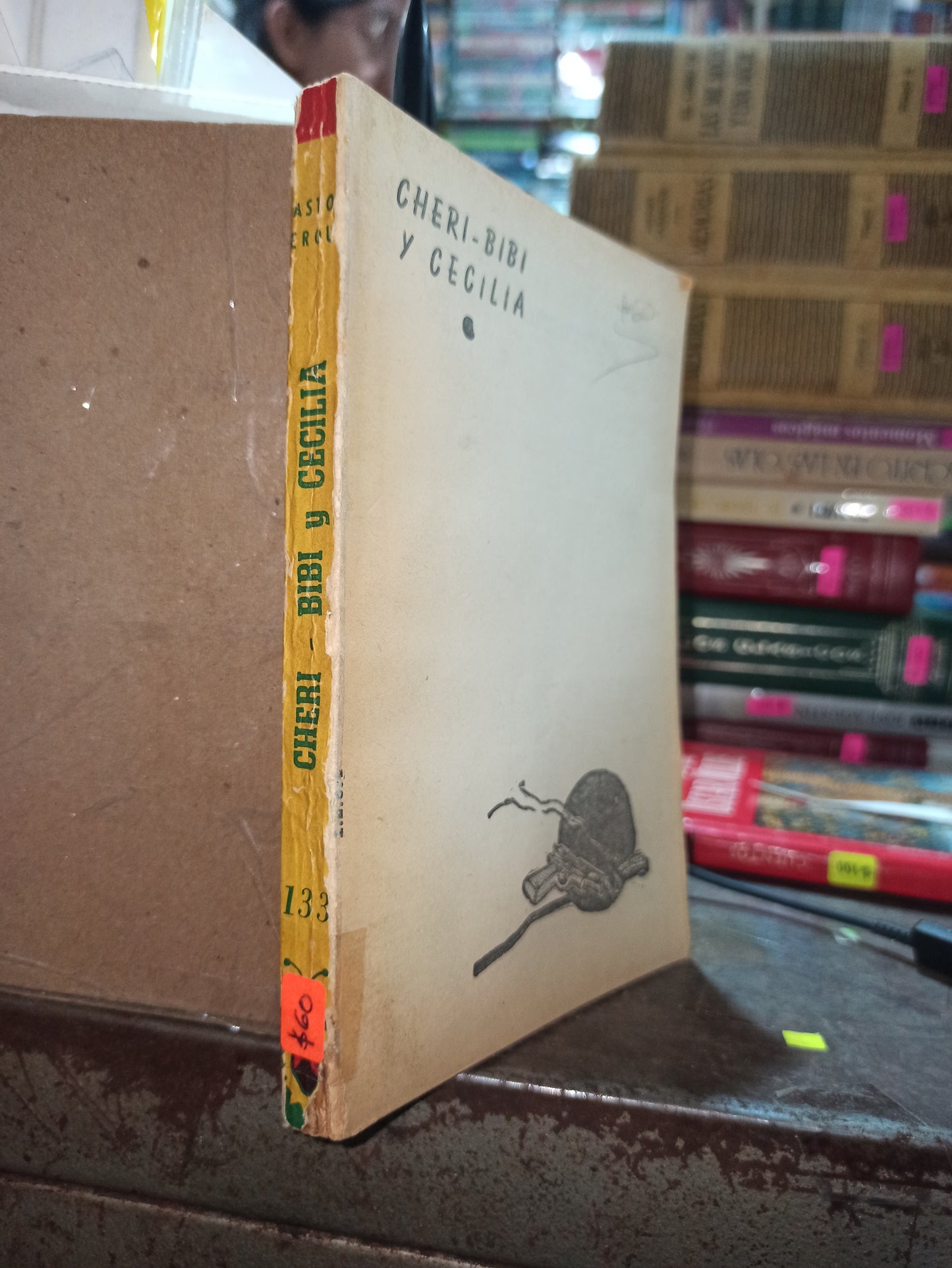CHERI BIBI Y CECILIA POR GASTON LEROUX USADO ANTIGUOS ALDAMA