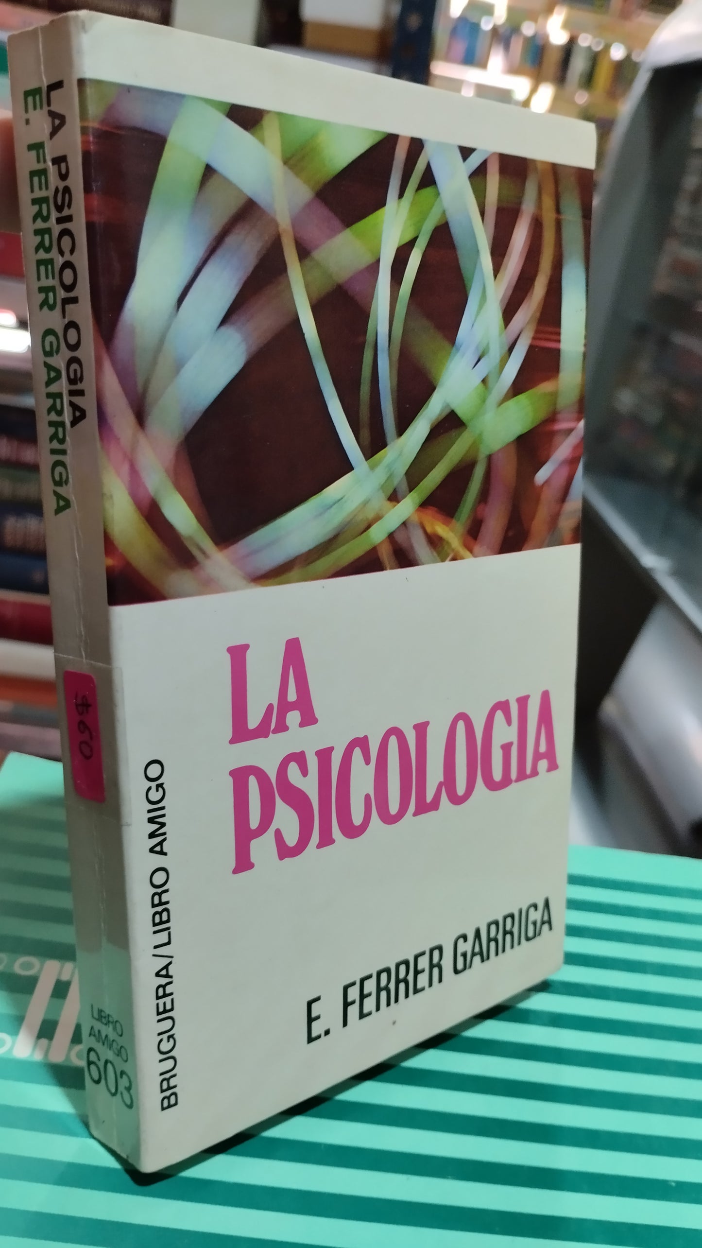 LA PSICOLOGIA POR E FERRER GARRIGA LIBRO USADO PSICOLOGÍA ALDAMA