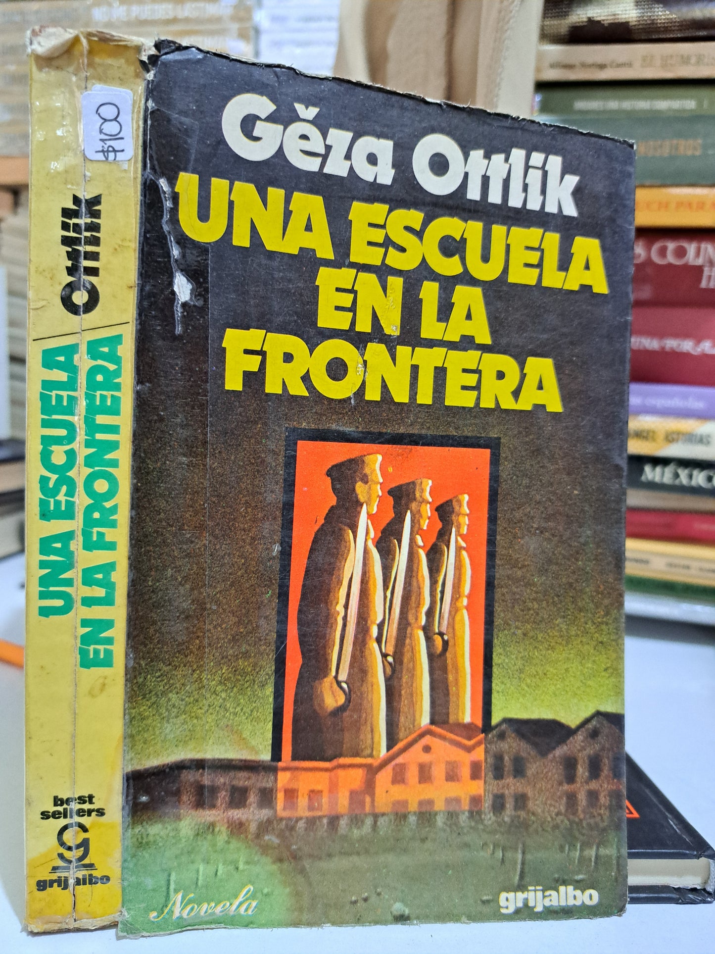UNA ESCUELA EN LA FRONTERA GEZA OTTLIK USADO NOVELA JUÁREZ