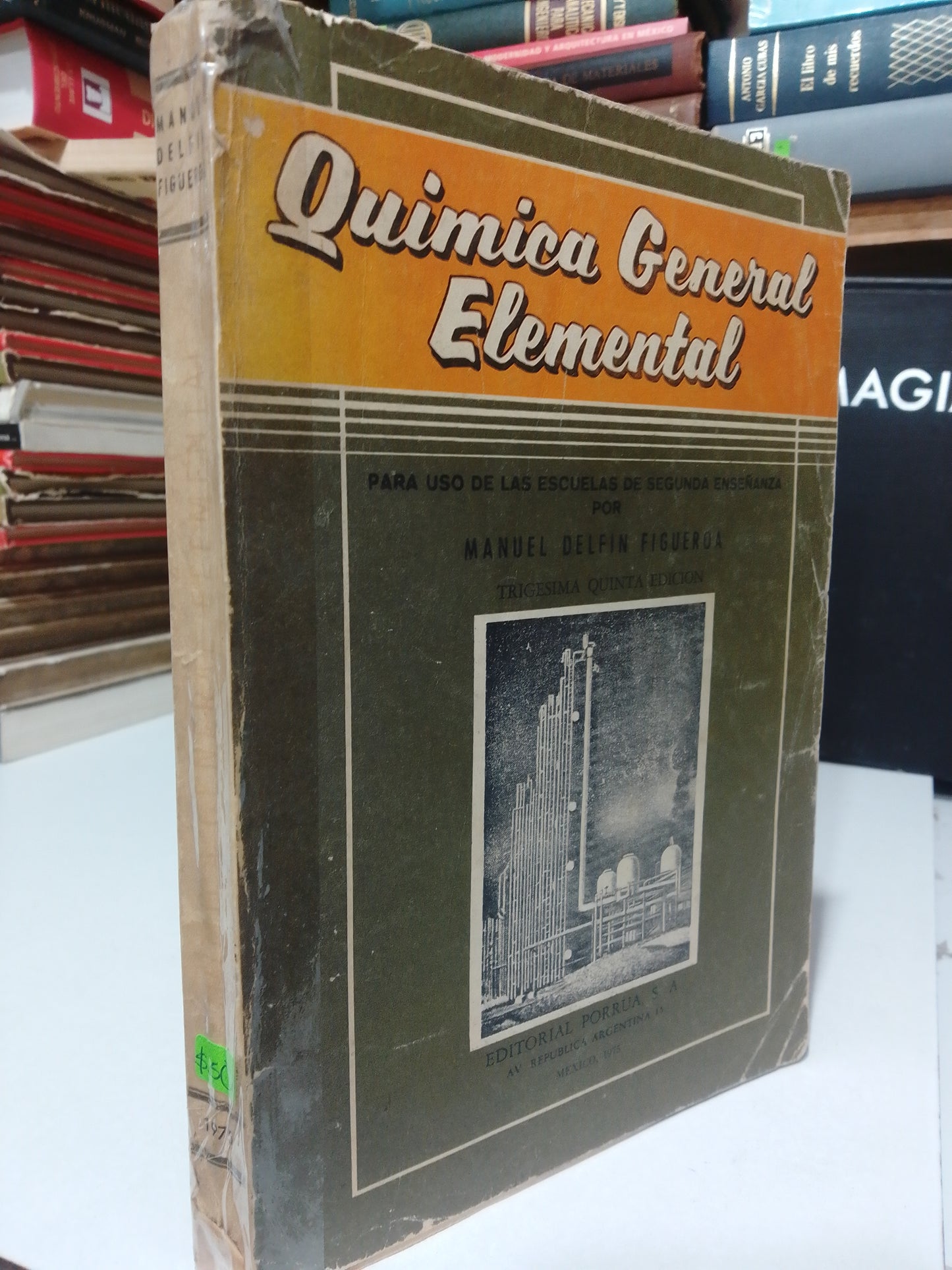 QUIMICA GENERAL ELEMENTAL PIR MANUEL DELFIN FIGUEROA USADO QUIMICA JUAREZ