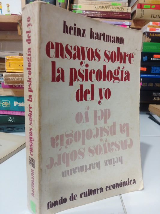 ENSAYOS SOBRE LA PSICOLOGIA DEL YO POR HEINZ HARTMANN USADO PSICOLOGIA JUAREZ