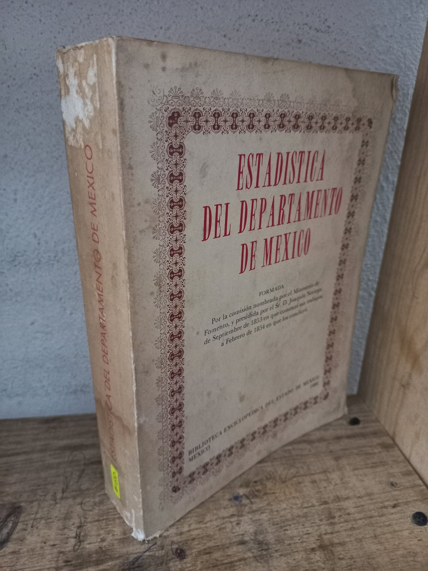 ESTADÍSTICA DEL DEPARTAMENTO DE MÉXICO USADO HISTORIA LITERARIO 305