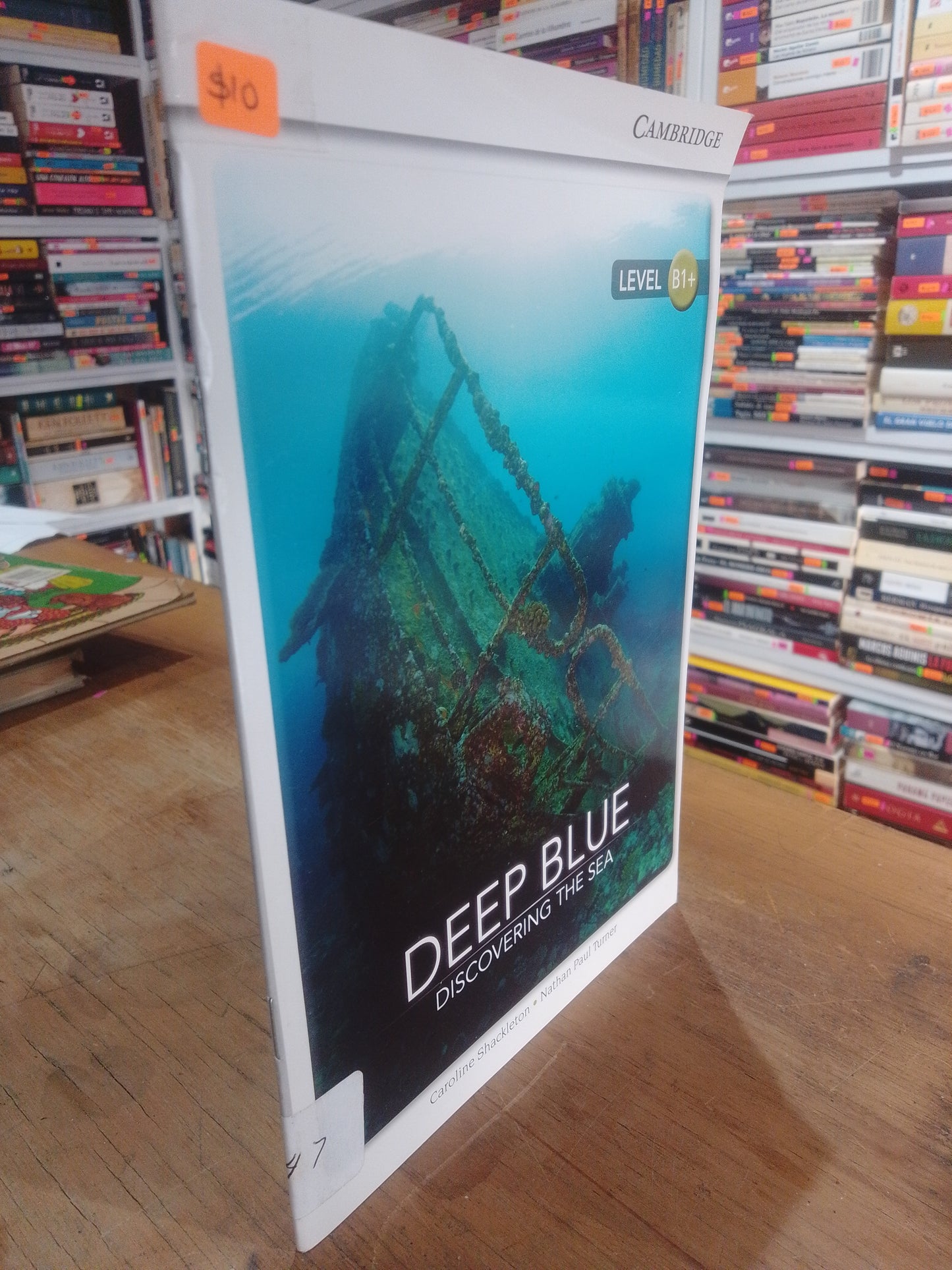 DEEP BLUE DISCOVERING THE SEA CAROLINA  SHACKLETON NATHAN PAUL TURNER USADO IDIOMAS JUAREZ 515