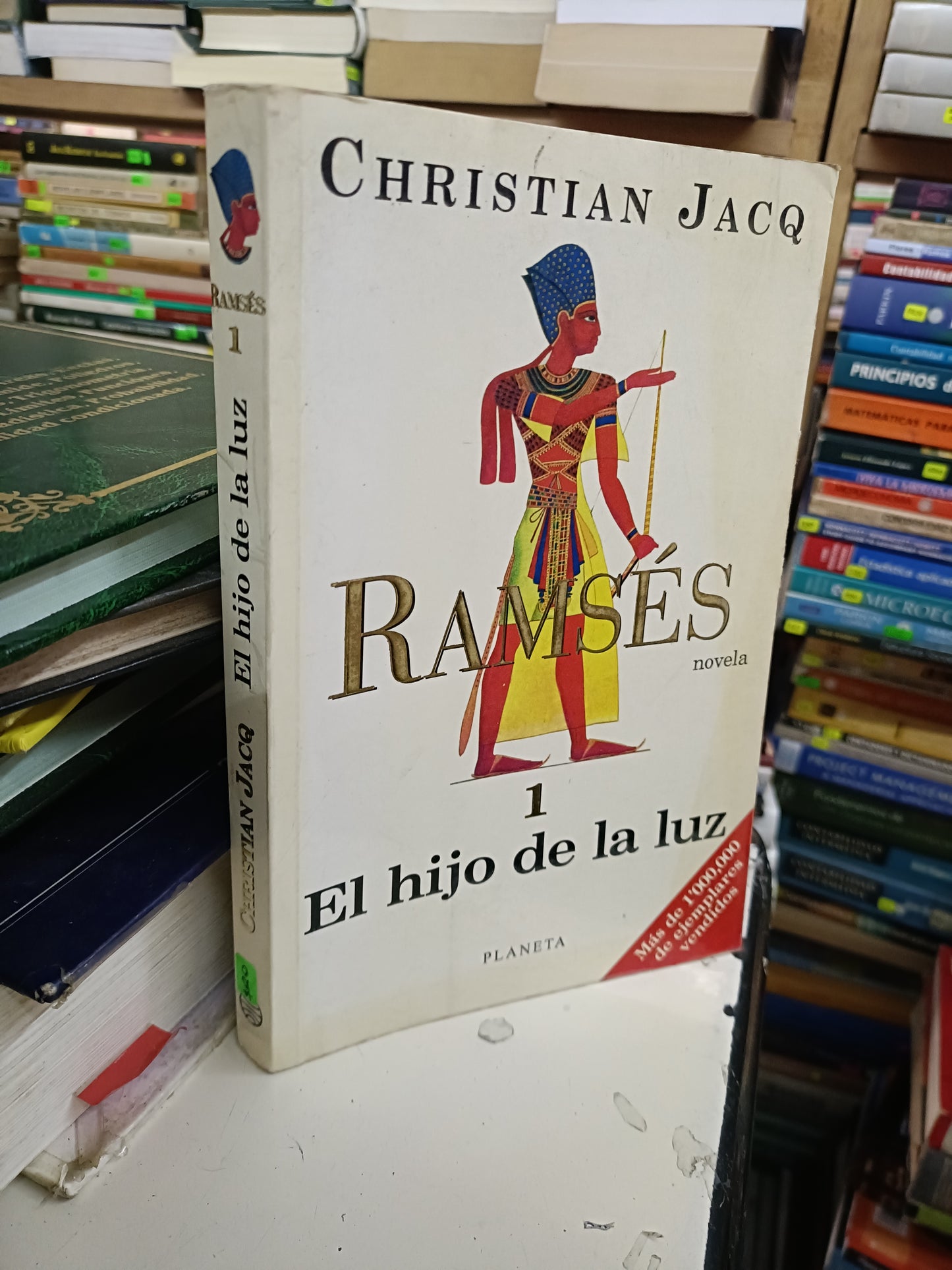 RAMSES 1 EL HIJO DE LA LUZ POR CHRISTIAN JACQ USADO NOVELA LITERARIO 207