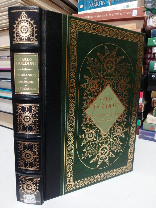 EL ABANICO, ARLEQUÍN, LA POSADERA POR CARLOS GOLDONI USADO NOVELA JUÁREZ