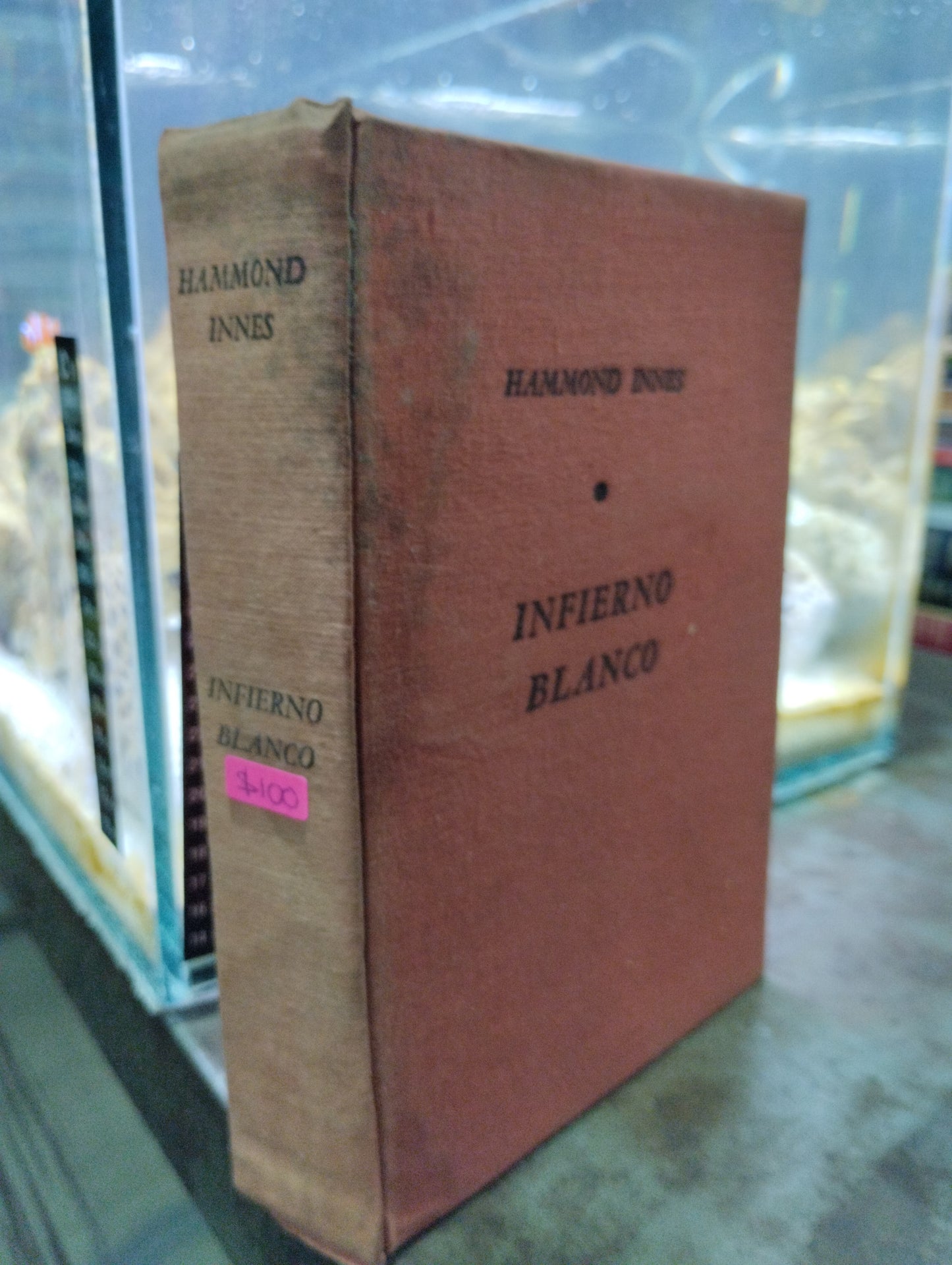 INFIERNO BLANCO POR HAMMOND INNES USADO NOVELAS ALDAMA