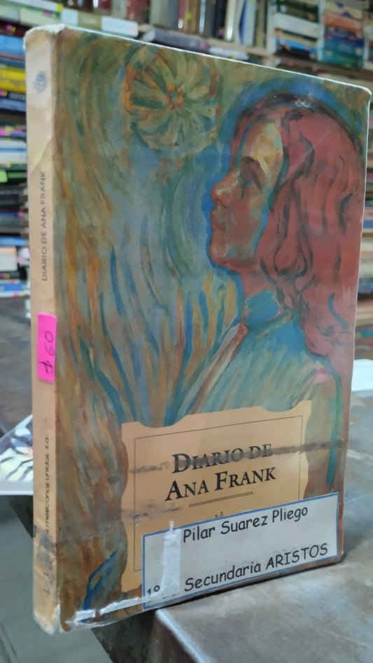DIARIO DE ANA FRANK LIBRO USADO NOVELAS ALDAMA