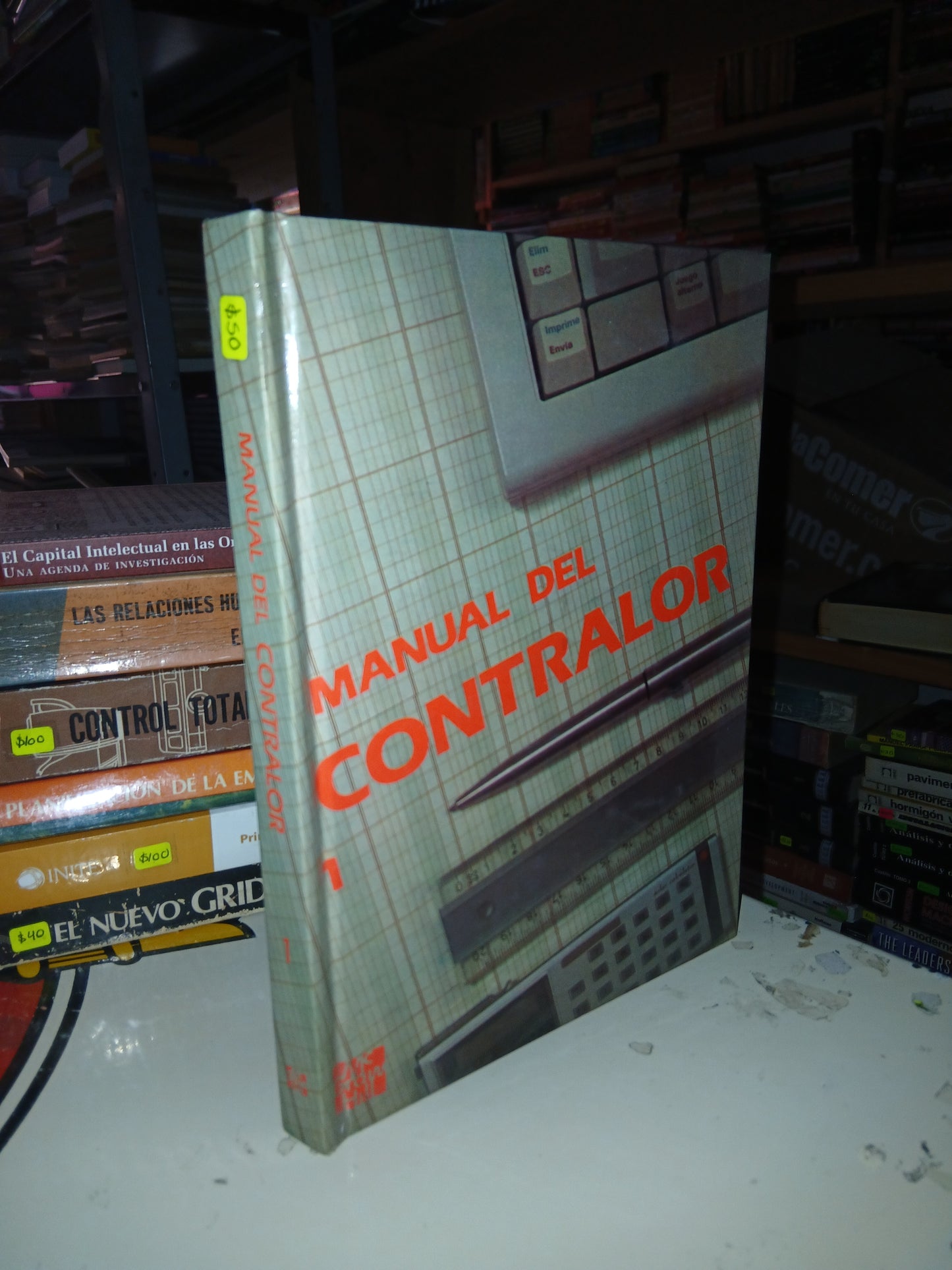 MANUAL DEL CONTRALOR 1 POR SAM R. GOODMAN Y JAMES S. REECE USADO ADMINISTRACIÓN LITERARIO 207