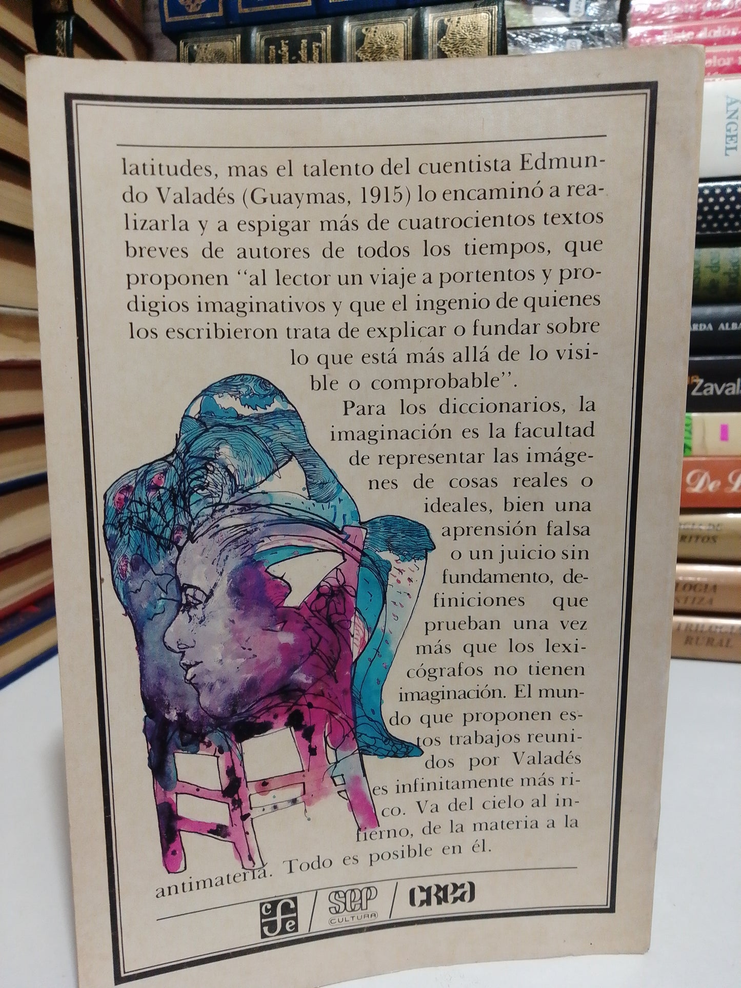 EL LIBRO DE LA IMAGINACION POR EDMUNDO VALADES USADO NOVELA JUAREZ