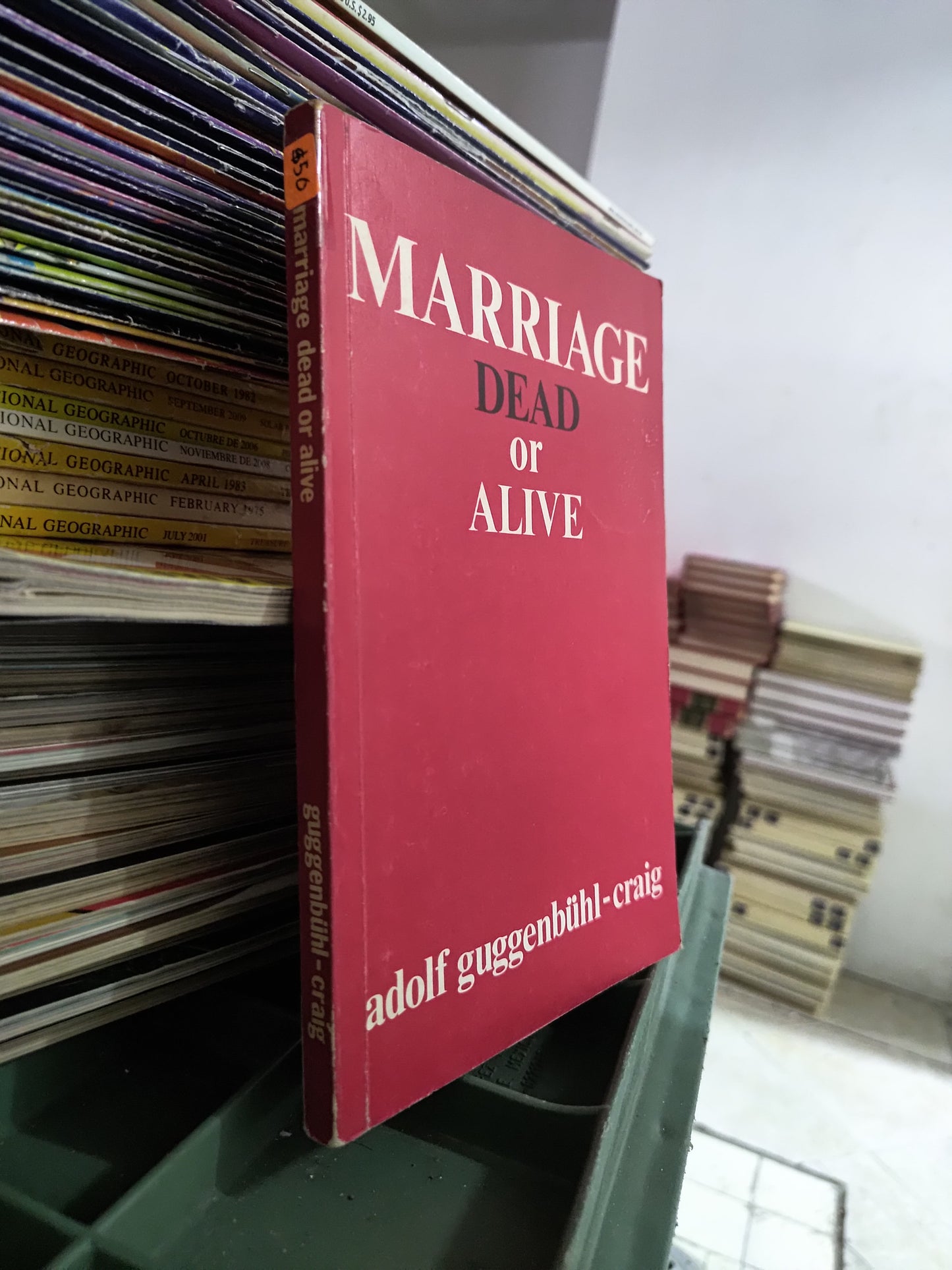 MARRIAGE DEAD OR ALIVE POR ADOLF GUGGENBUHL USADO IDIOMAS JUAREZ 515