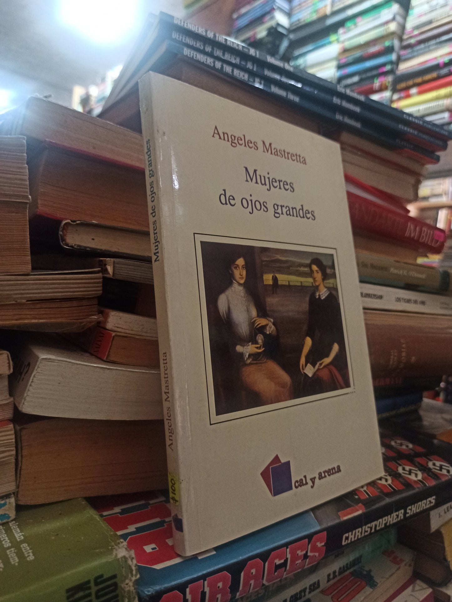 MUJERES DE OJOS GRANDES POR ANGELES MASTRETTA USADO NOVELAS ALDAMA
