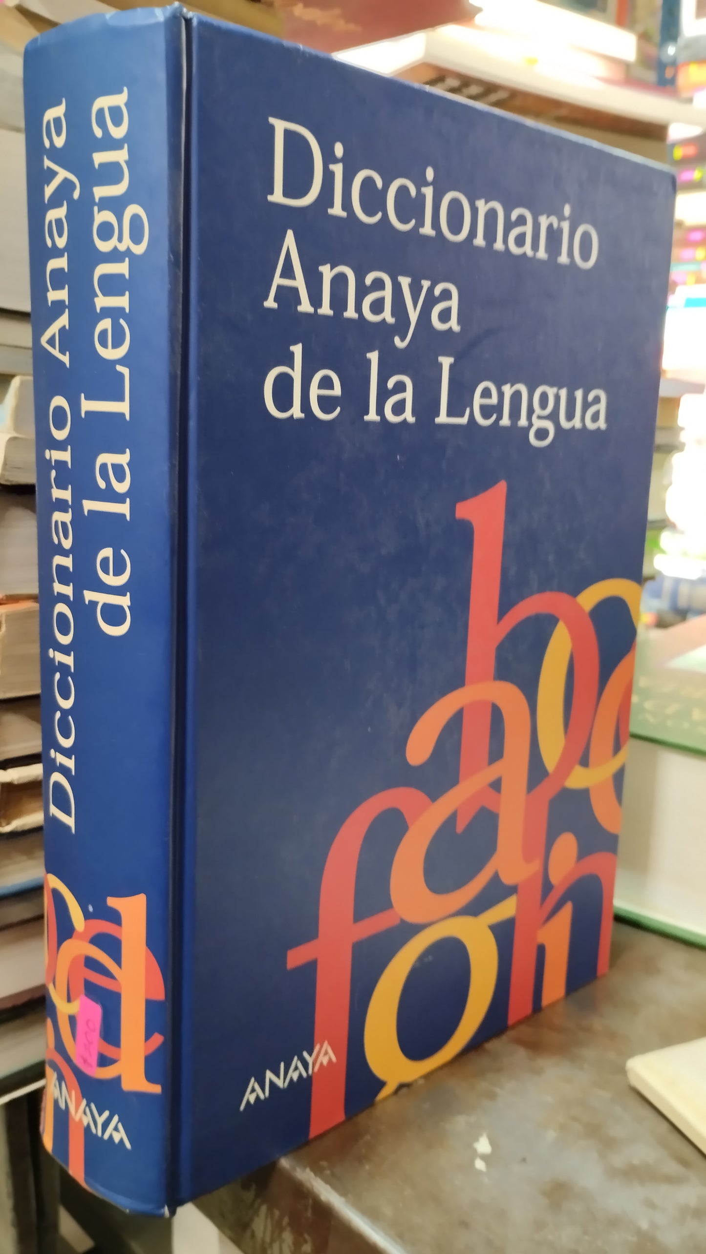 DICCIONARIO ANAYA DE LA LENGUA POR ESTORIAL ANAYA LIBRO USADO EDUCACION ALDAMA
