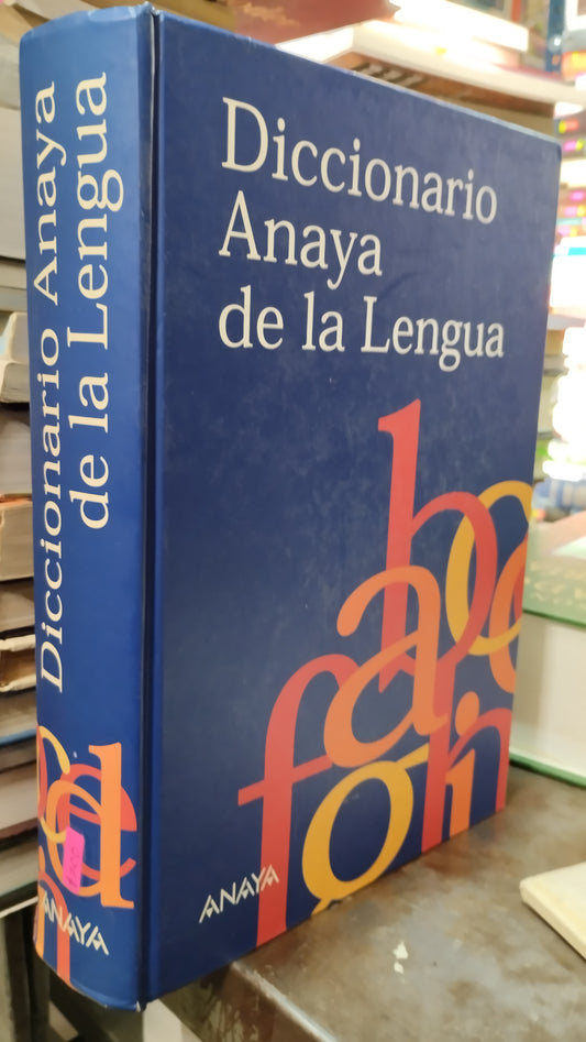 DICCIONARIO ANAYA DE LA LENGUA POR ESTORIAL ANAYA LIBRO USADO EDUCACION ALDAMA