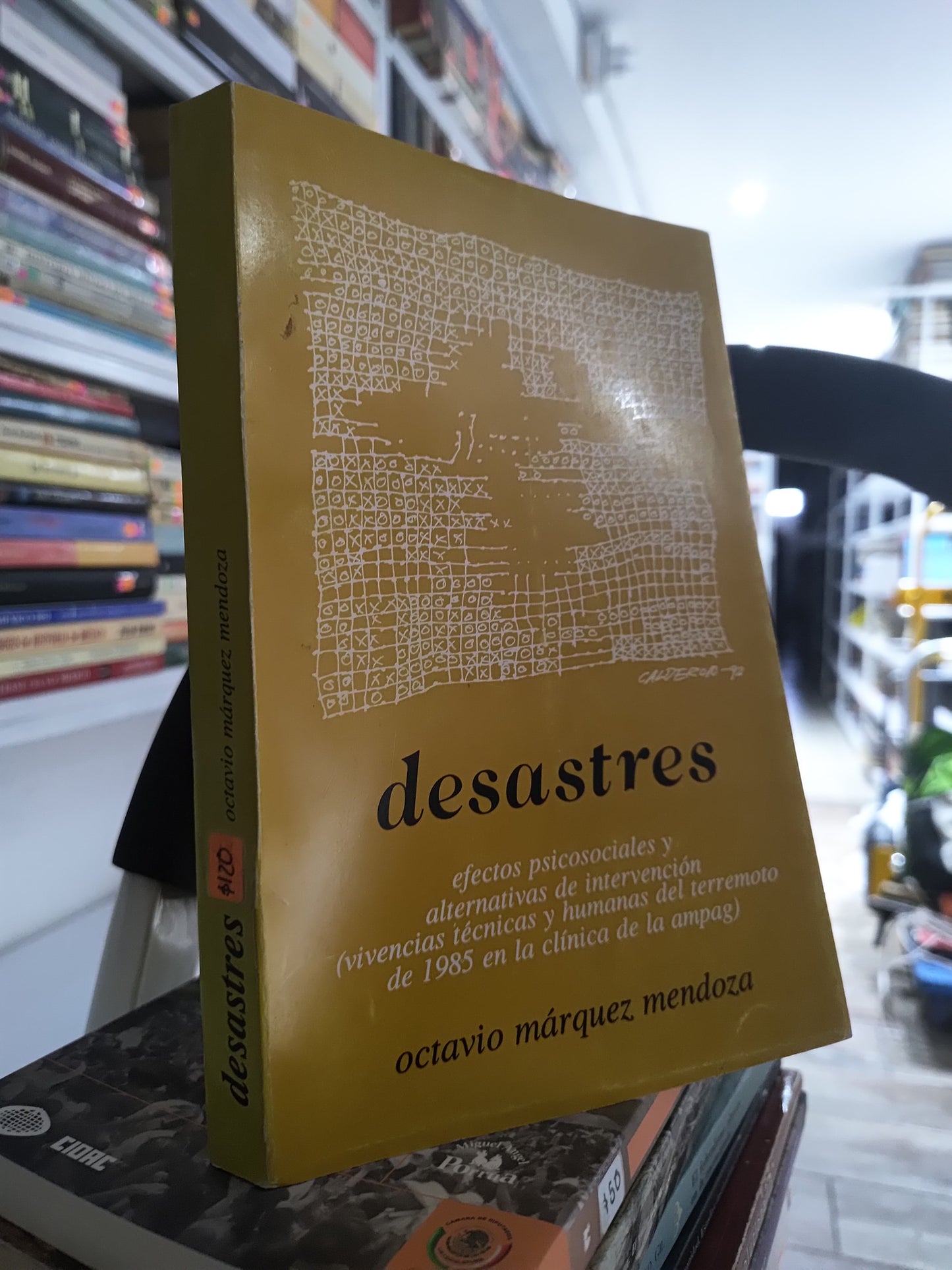 DESASTRES POR OCTAVIO MARQUEZ MENDOZA USADO SOCIOLOGIA JUAREZ 515