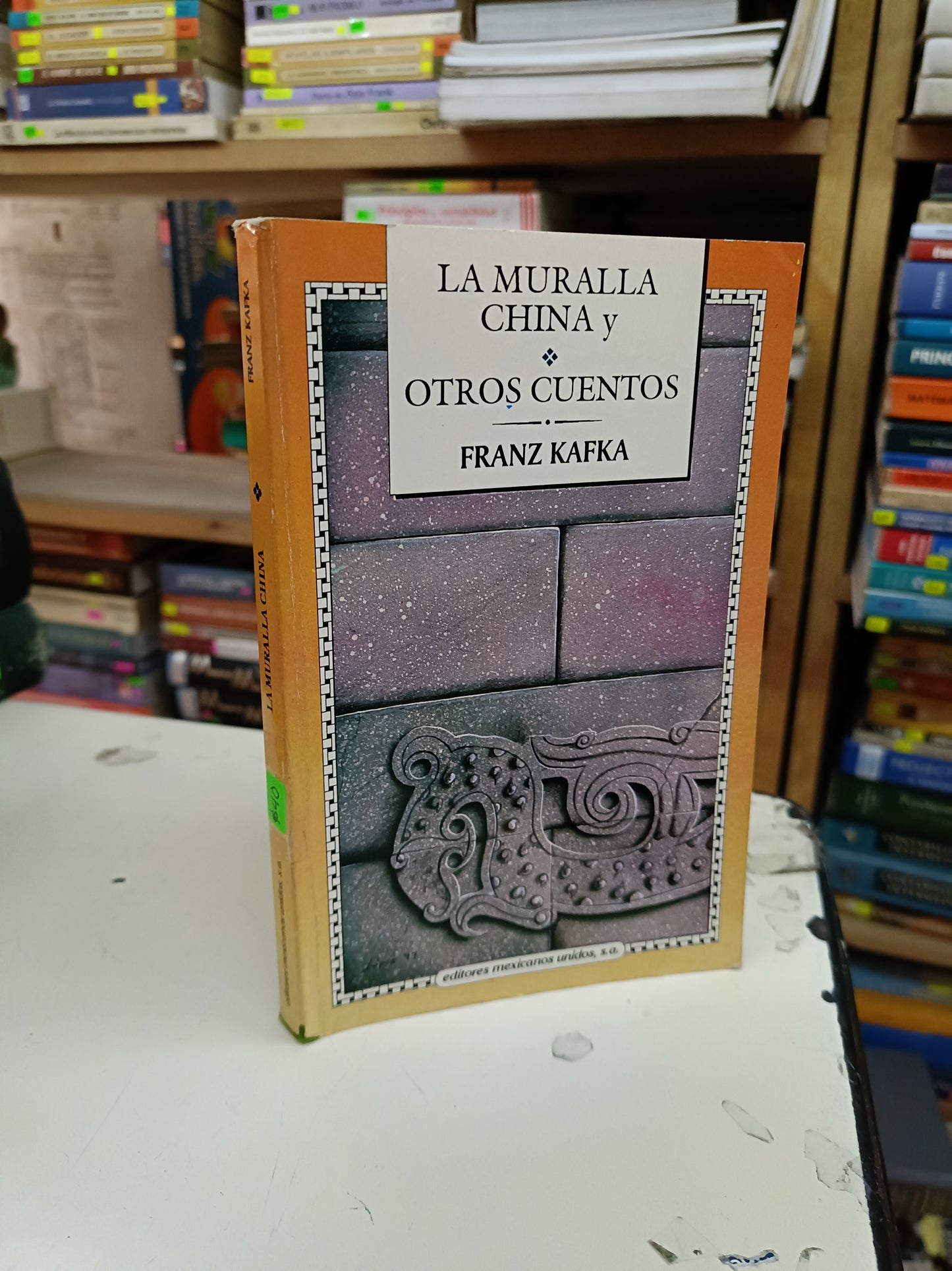 LA MURALLA CHINA POR FRANZ KAFKA USADO NOVELA LITERARIO 207