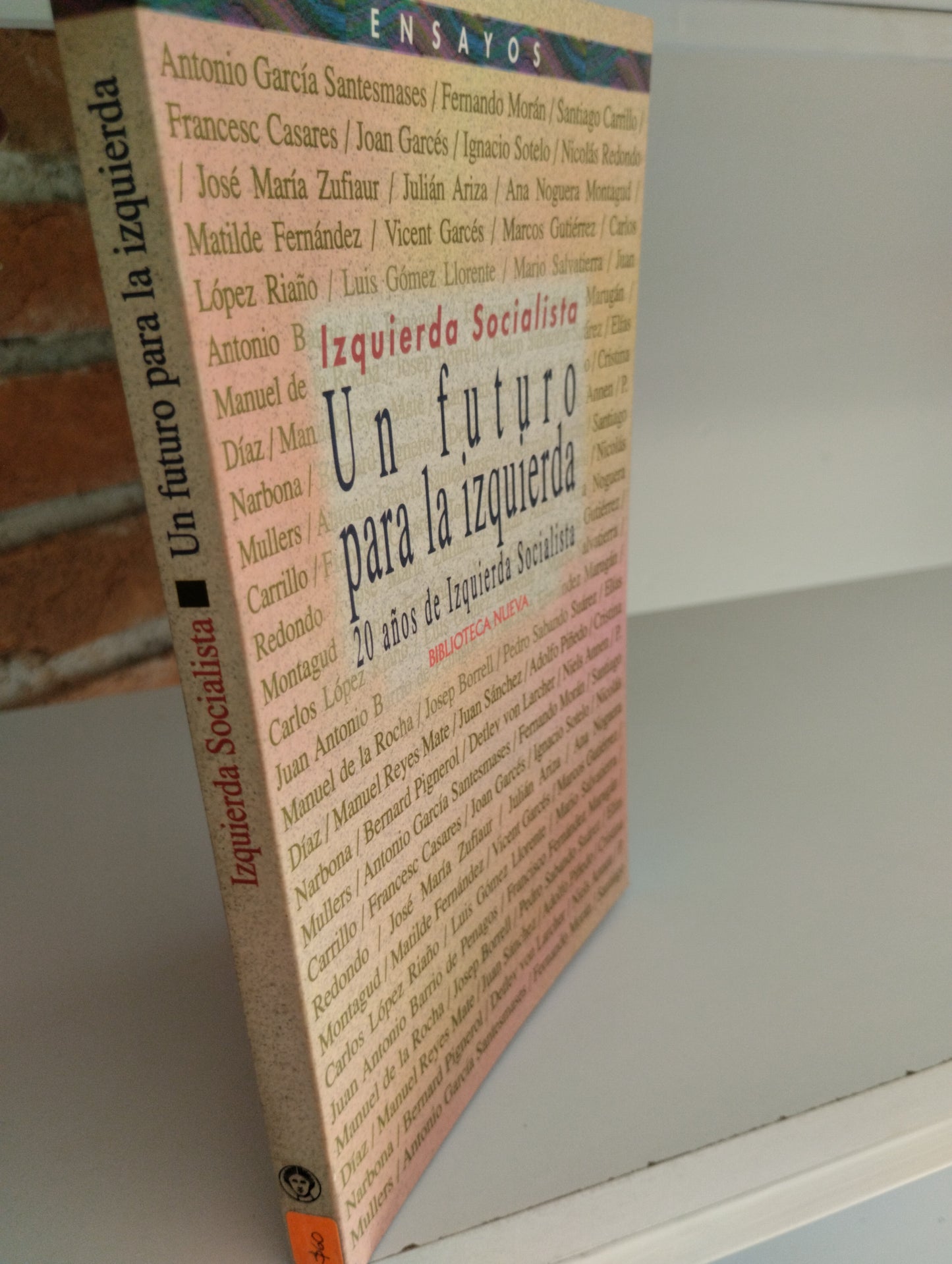 IZQUIERDA SOCIALISTA UN FUTURO PARA LA IZQUIERDA 20 AÑOS DE IZQUIERDA SOCIALISTA VARIOS AUTORES USADO SOCIOLOGIA JUAREZ 515