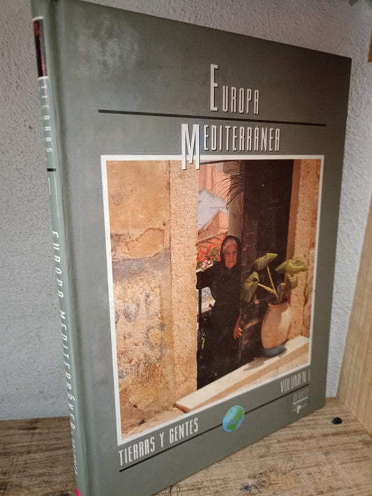 EUROPA MEDITERRÁNEA TIERRA Y GENTE USADO HISTORIA LITERARIO 305