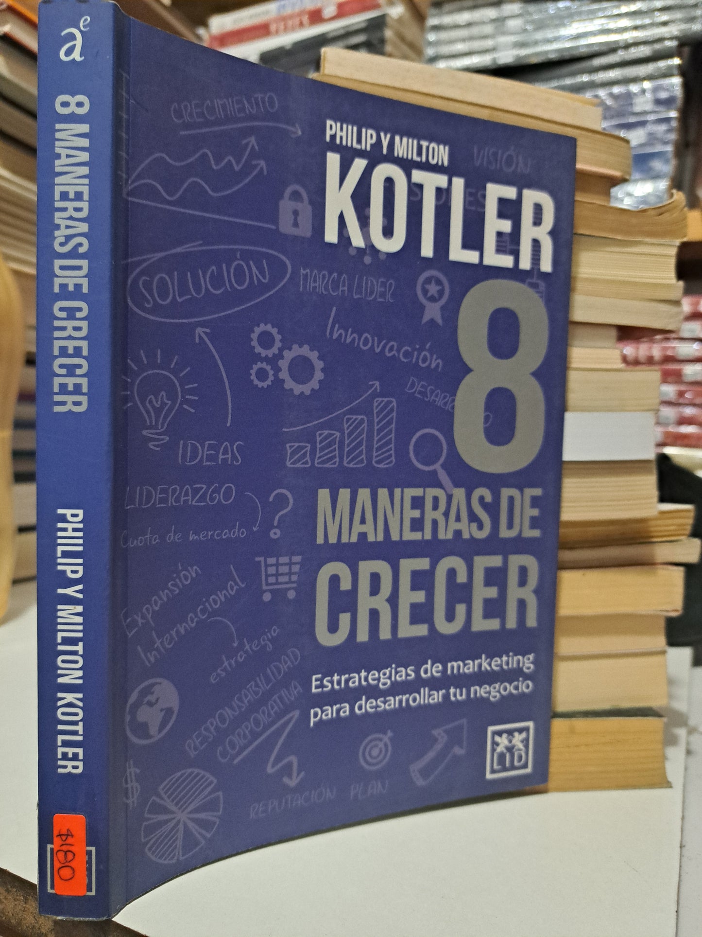 8 MANERAS DE CRECER PHILIP Y MILTON KOTLER USADO SUP. PERSONAL JUÁREZ