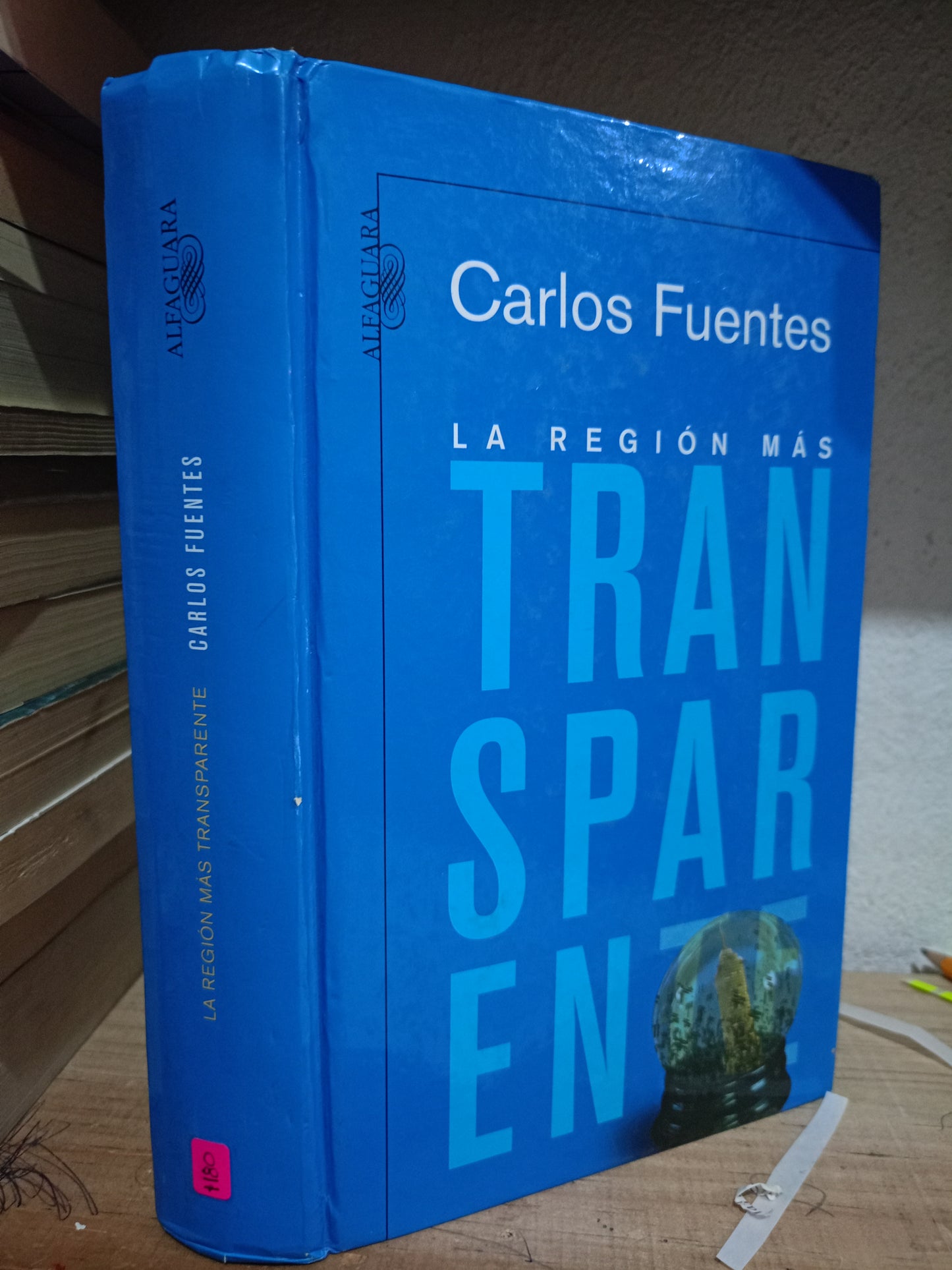 LA REPN MAS TRANSPARENTE POR CARLOS FUENTES USADO NOVELA LITERARIO 305
