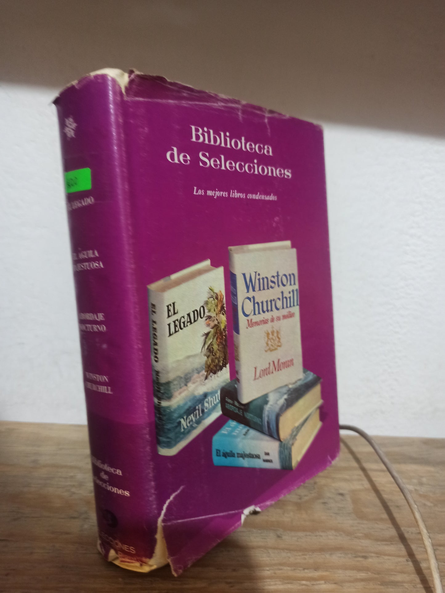 EL LEGADO EL AGUILA MAJESTUOSA ABORDAJE NOCTURNO WINSTON CHURCHILL POR VARIOS AUTORES USADO NOVELAS JUÁREZ