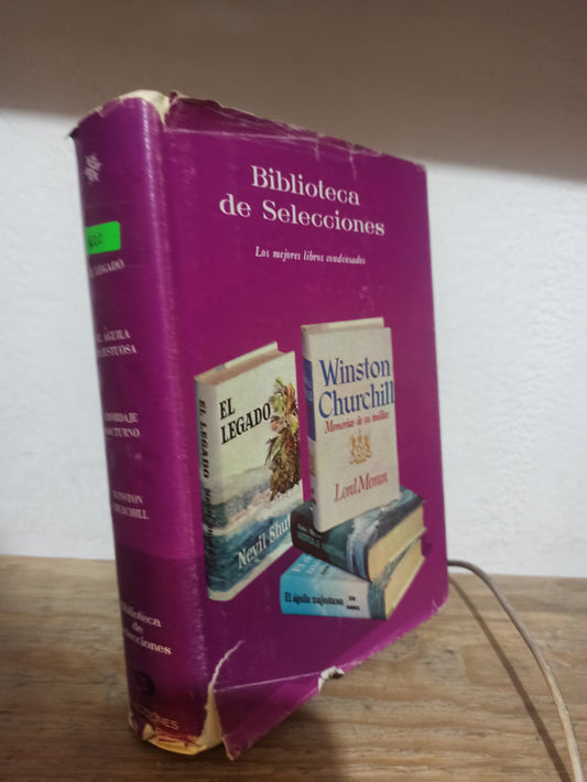 EL LEGADO EL AGUILA MAJESTUOSA ABORDAJE NOCTURNO WINSTON CHURCHILL POR VARIOS AUTORES USADO NOVELAS JUÁREZ