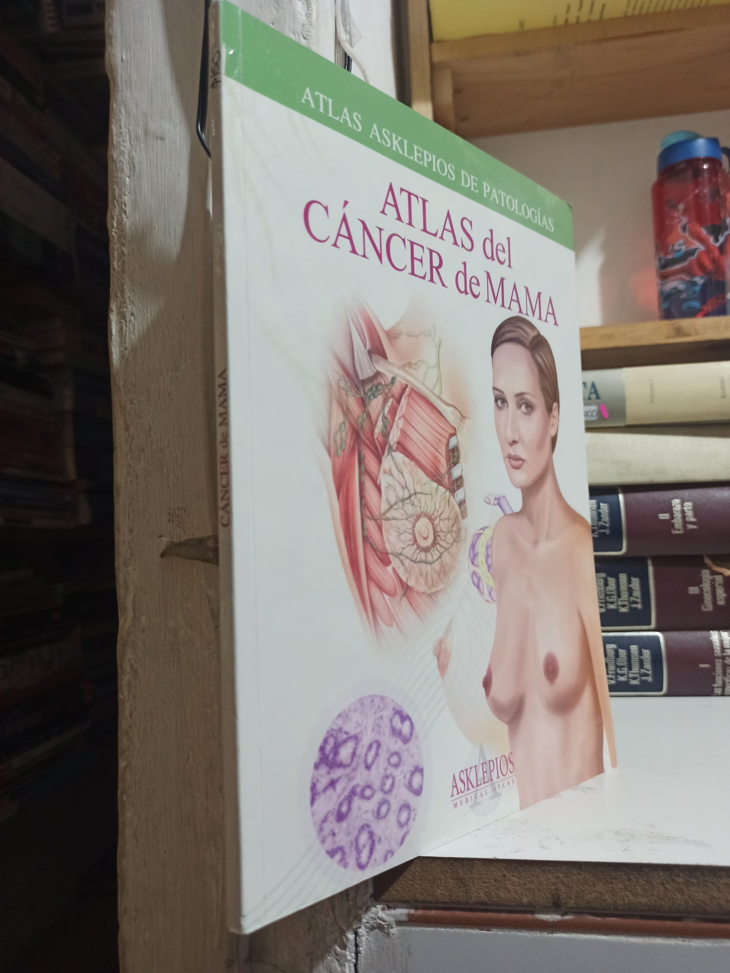 ATLAS DEL CANCER DE MAMA POR EDITORIAL ASKLEPIOS USADO SALUD JUÁREZ