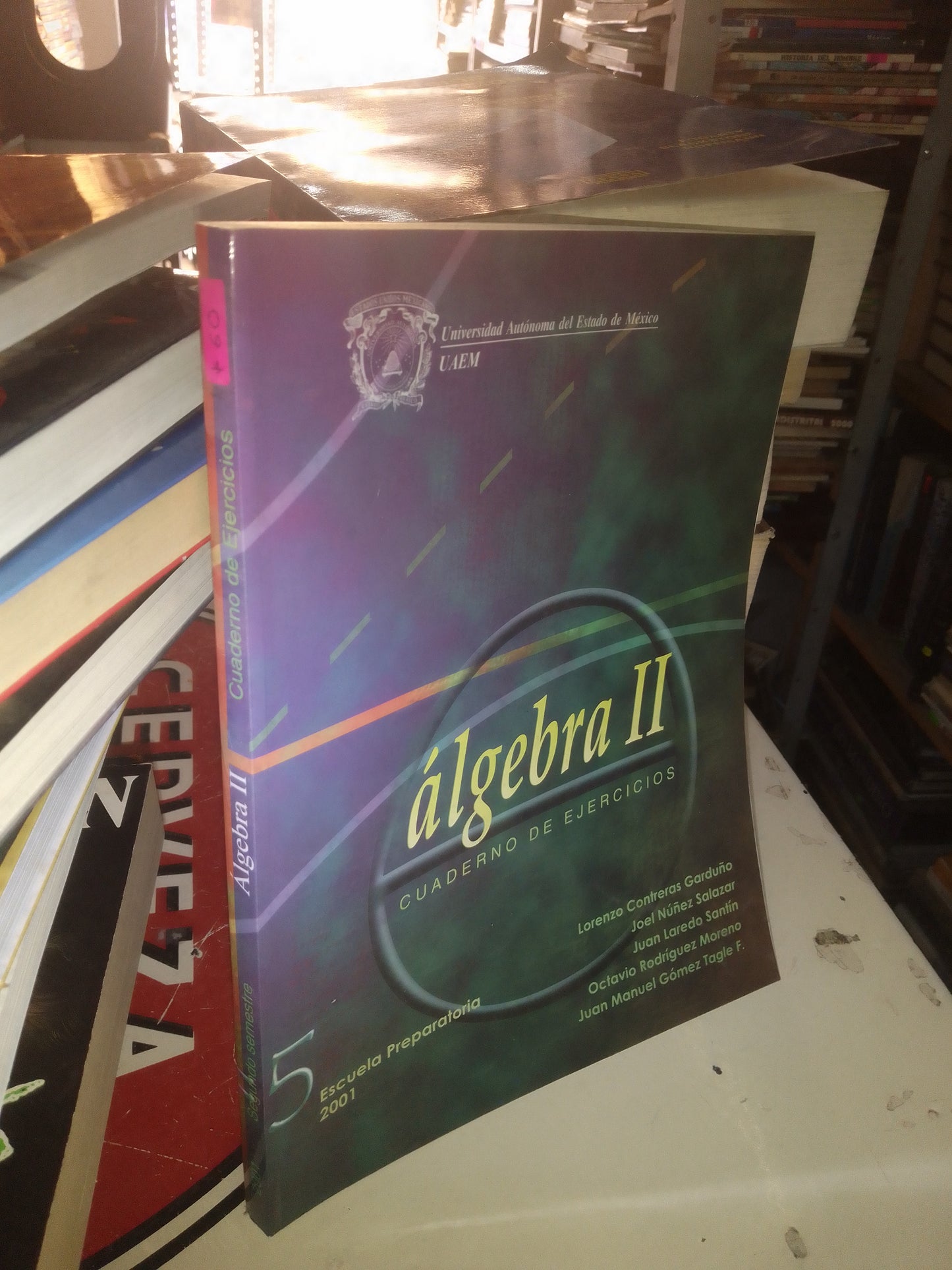 ÁLGEBRA II CUADERNO DE EJERCICIOS (VARIOS AUTORES) USADO ÁLGEBRA LITERARIO 207