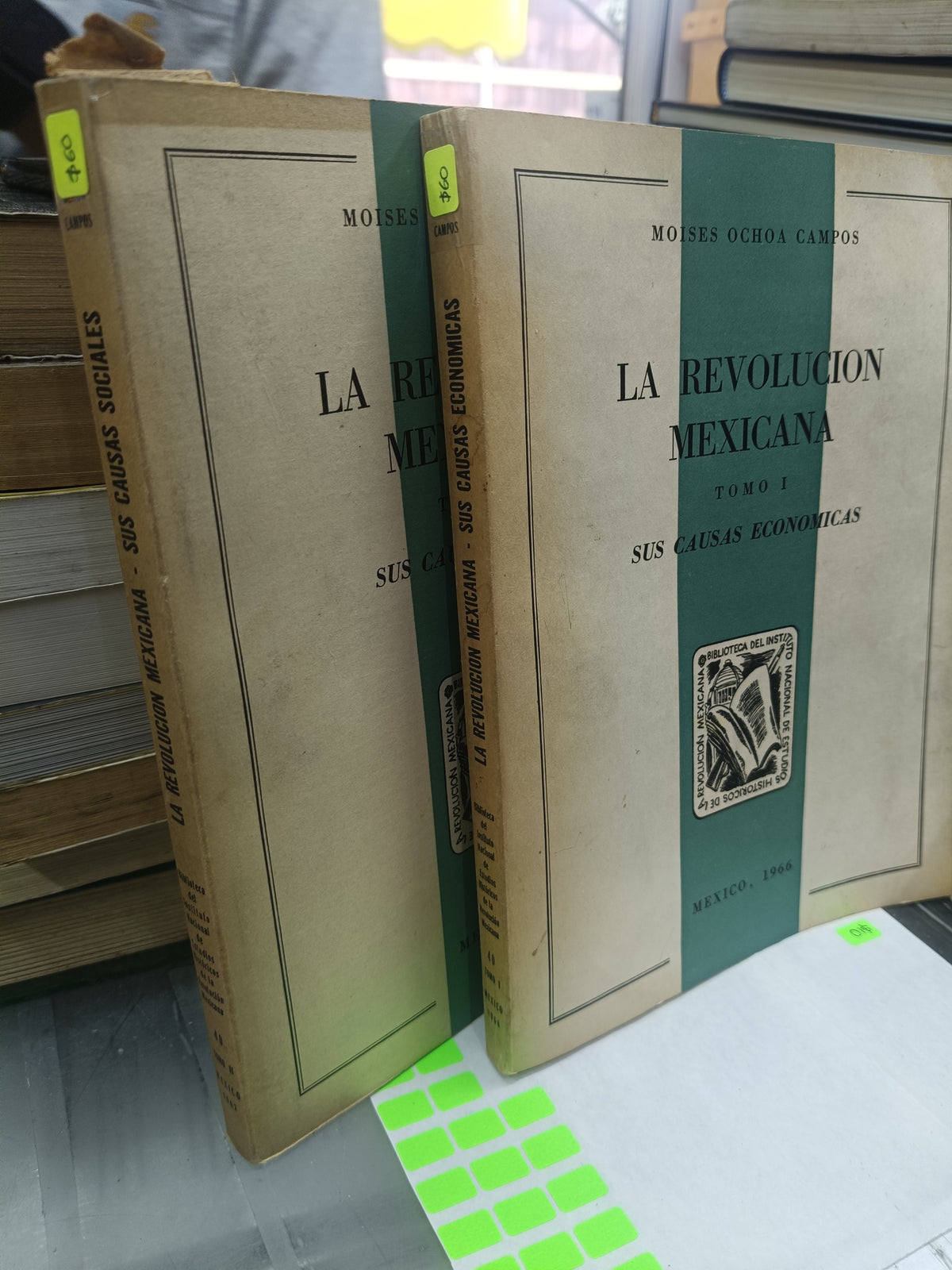 LA REVOLUCION MEXICANA SUS CAUSAS ECONOMIAS POR MOISES OCHOA CAMPOS USADO HISTORIA JUÁREZ 507