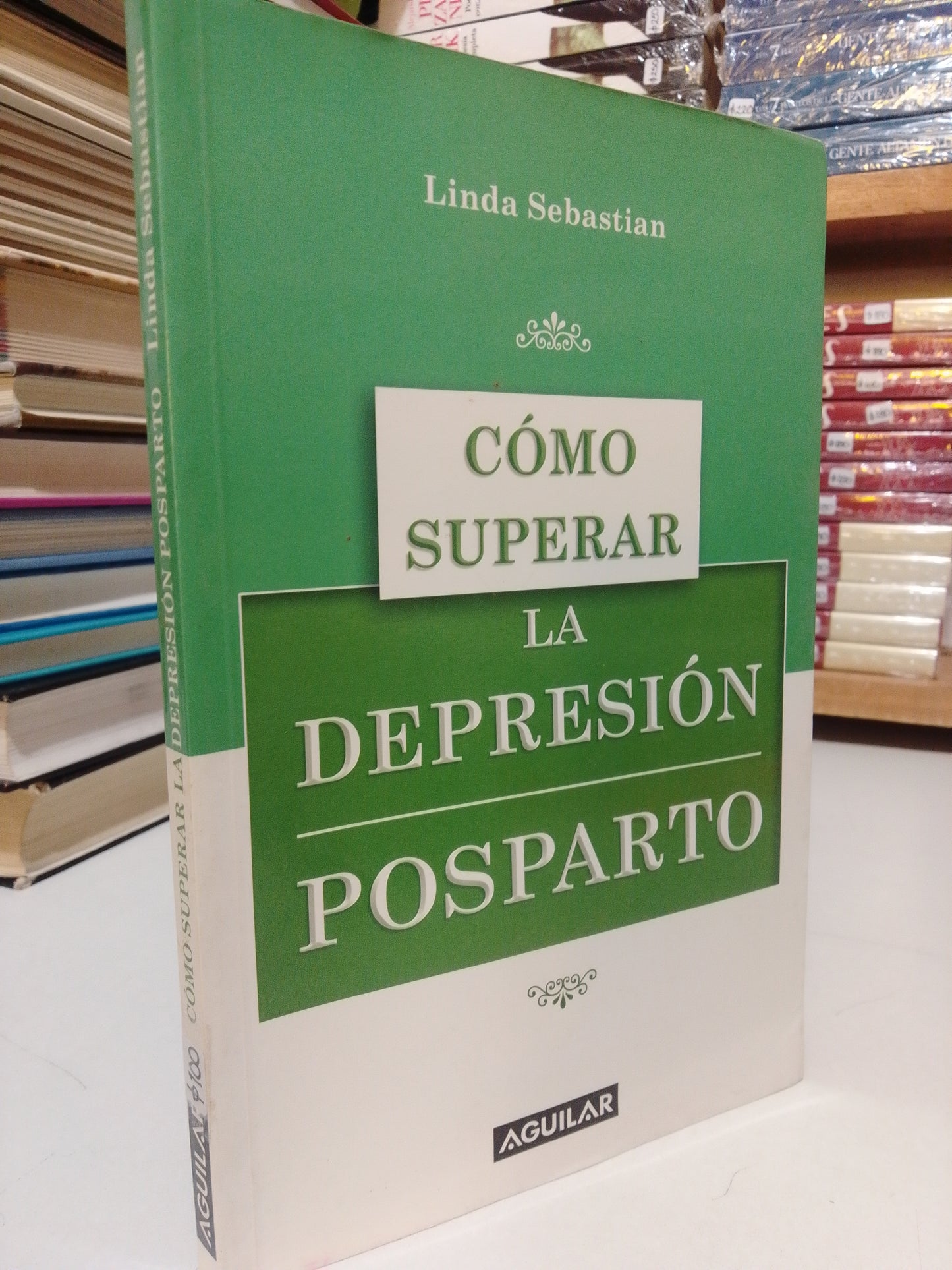 CÓMO SUPERAR LA DEPRESIÓN POSPARTO POR LINDA SEBASTIÁN USADO SUP.PERSONAL JUÁREZ