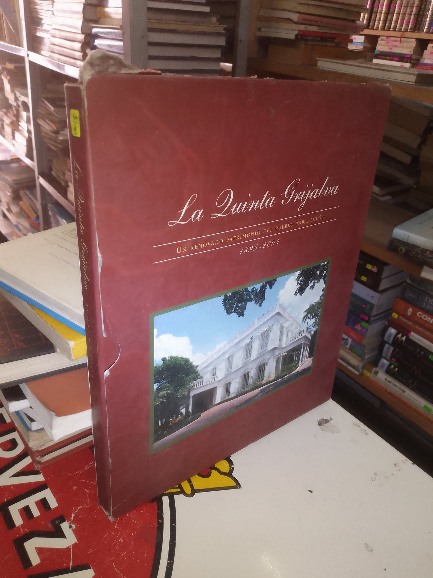 LA QUINTA GRIJALVA, UN RENOVADO PATRIMONIO DEL PUEBLO TABASQUEÑO 1895-2004 USADO HISTORIA LITERARIO 207
