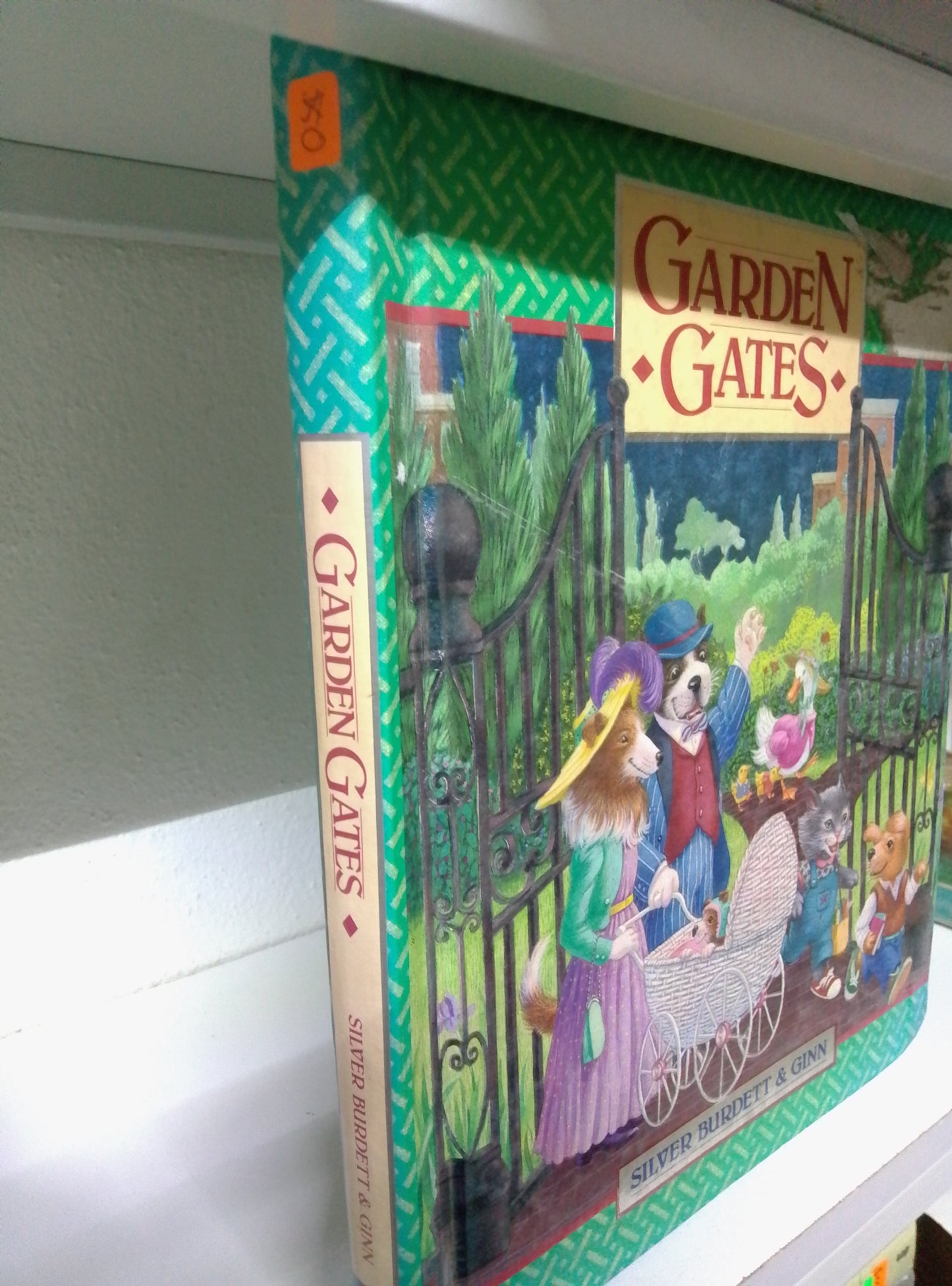 GARDEN GATES SILVER BURDETT Y GINN USADO IDIOMAS JUAREZ 515