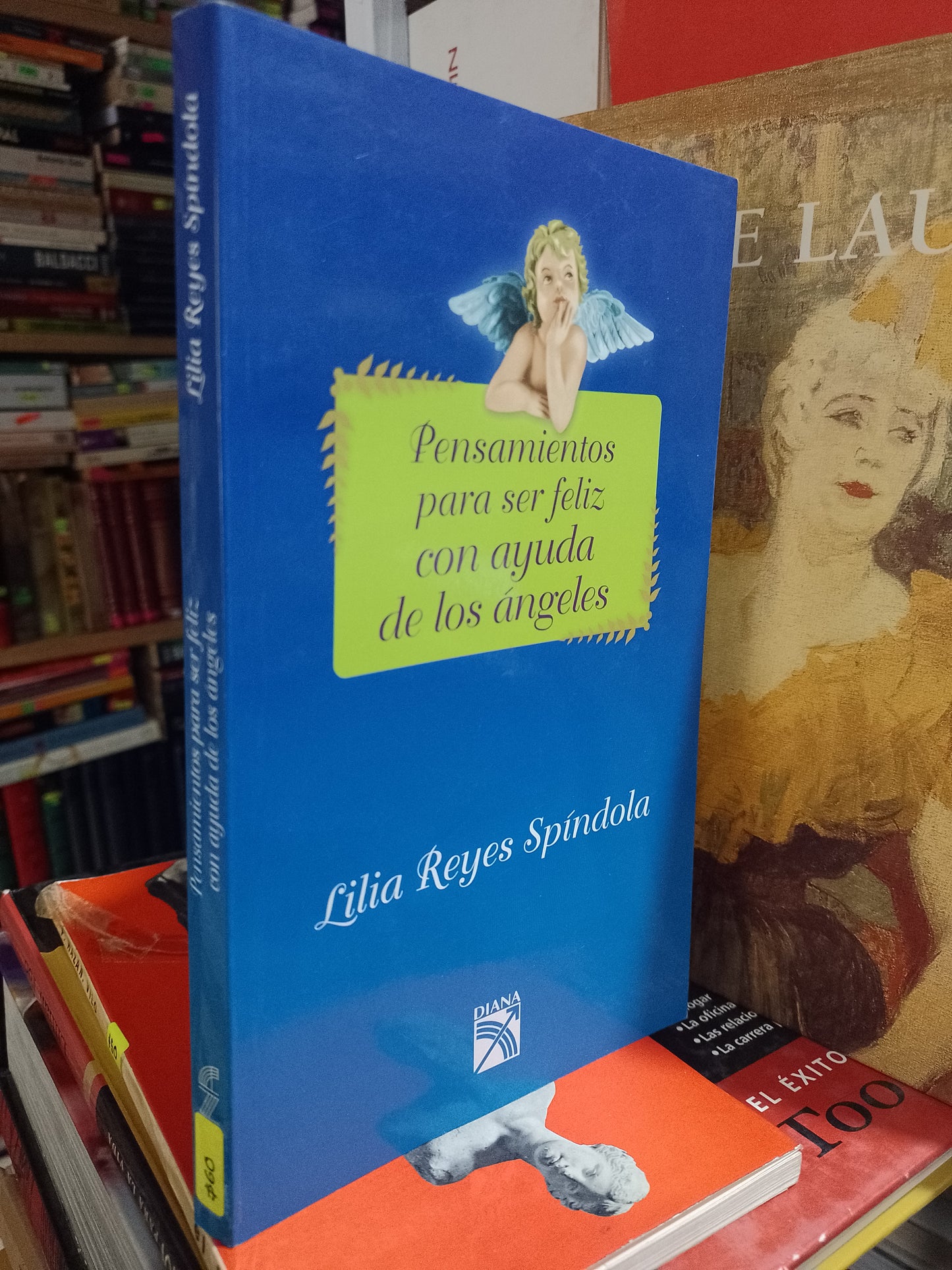PENSAMIENTOS PARA SER FELIZ CON AYUDA DE LOS ANGELES POR LILIA REYES SPINDOLA USADO SUPERACION PERSONAL JUAREZ 507