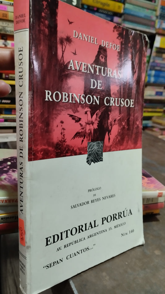 AVENTURAS DE ROBINSON CRUSOE LIBRO USADO NOVELAS ALDAMA
