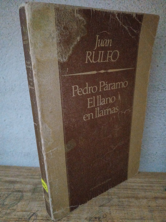 PEDRO PARAMO EL LLANO EN LLAMAS JUAN RULFO USADO NOVELA LITERARIO 305