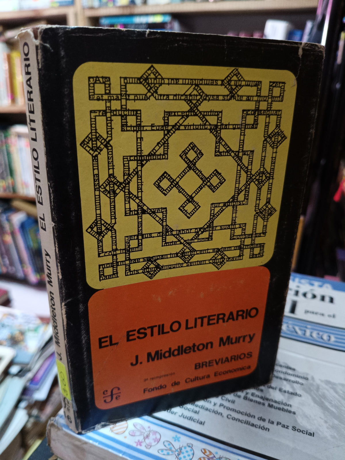 EL ESTILO LITERARIO J. MIDDLETON MURRY BREVIARIOS USADO SOCIOLOGIA LITERARIO 305