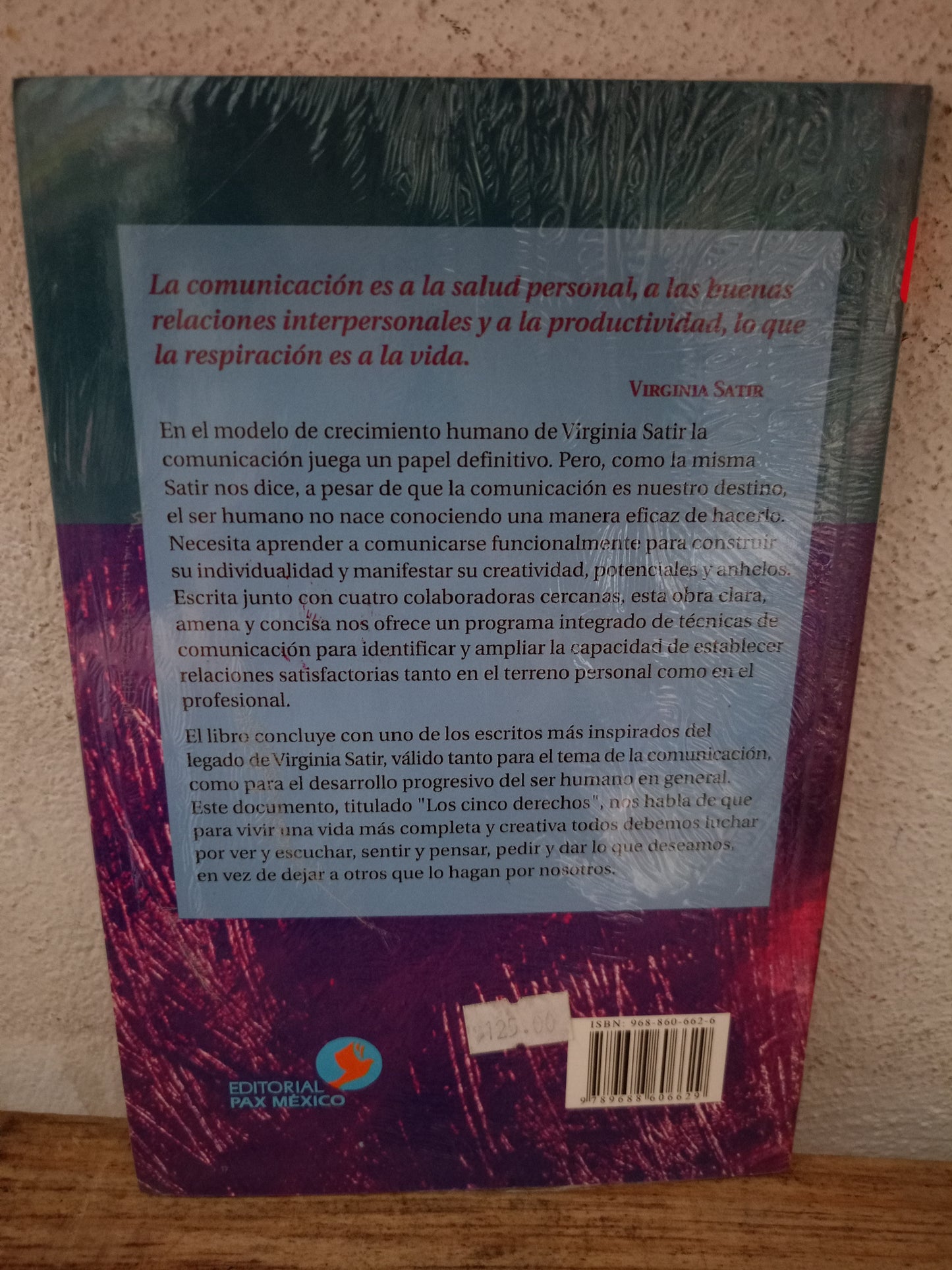 EJERCICIOS PARA LA COMUNICACIÓN HUMANA POR VIRGINIA SATIR NUEVO LIBROS NUEVOS LITERARIO 305