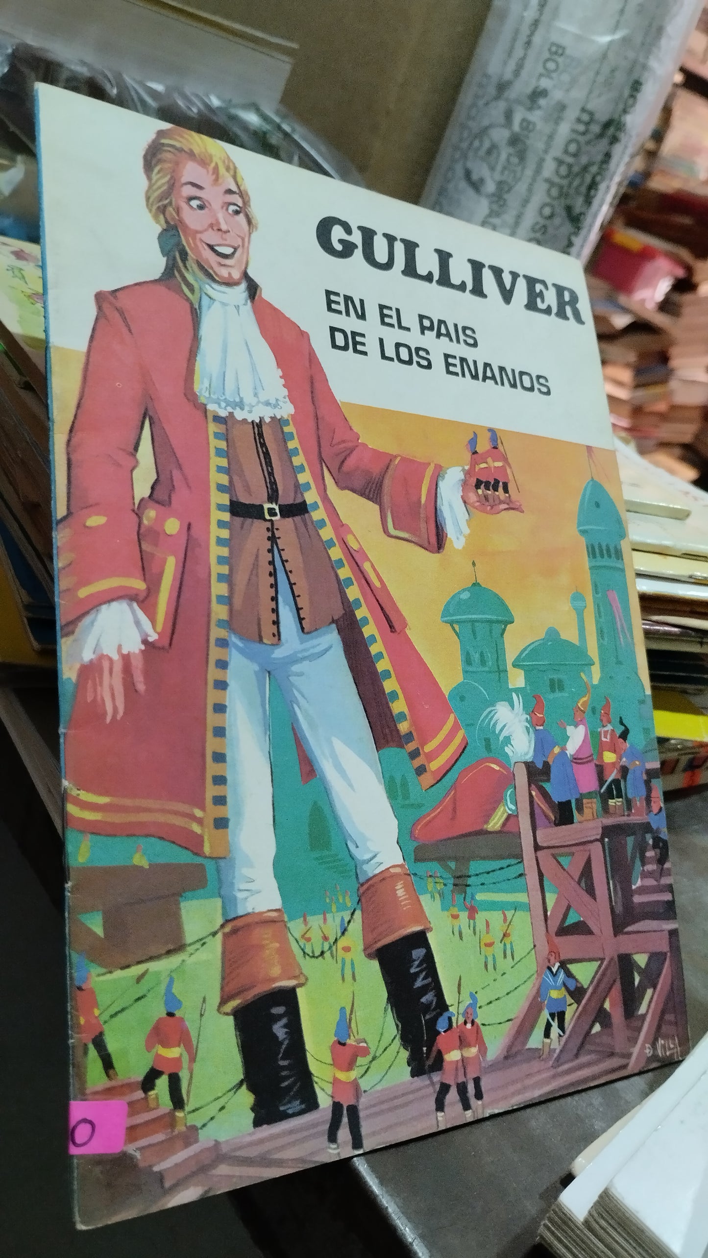GULLIVER EN EL PAIS DE LOS ENANOS POR EDITORIAL LUZARRA LIBRO USADO INFANTIL ALDAMA