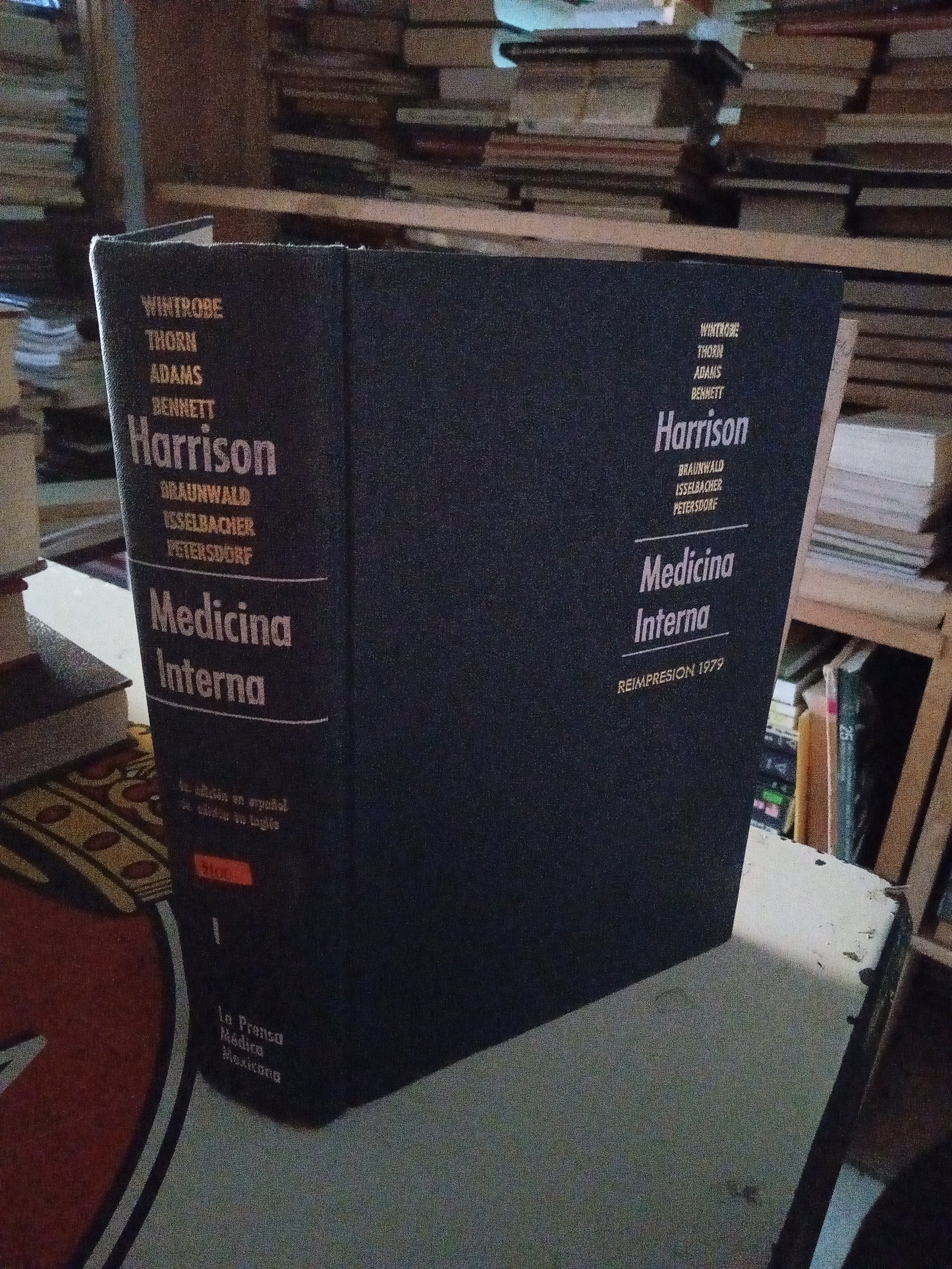 HARRISON MEDICINA INTERNA (VARIOS AUTORES) TOMO I USADO MEDICINA LITERARIO 207