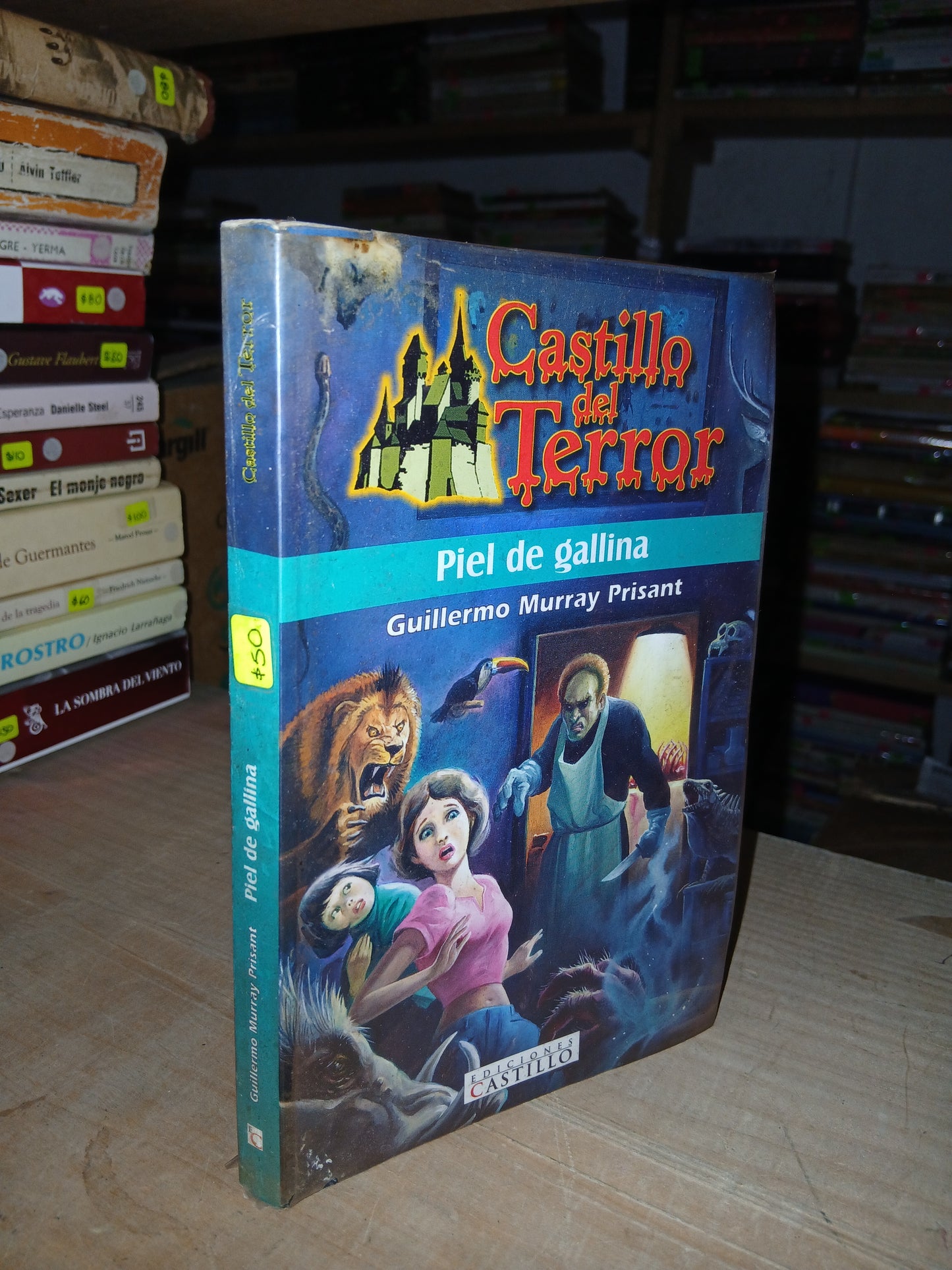 PIEL DE GALLINA (CASTILLO DEL TERROR) POR GUILLERMO MURRAY PRISANT USADO INFANTIL LITERARIO 207