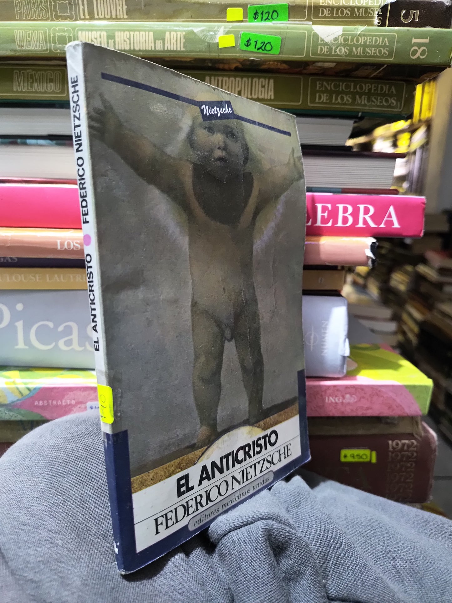 EL ANTICRISTO POR FEDERICO NIETZSCHE USADO NOVELAS JUAREZ 507