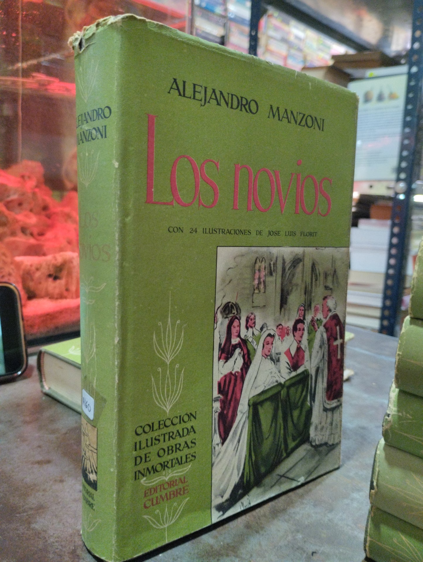LOS NOVIOS POR ALEJANDRO MANZONI USADO NOVELAS ALDAMA