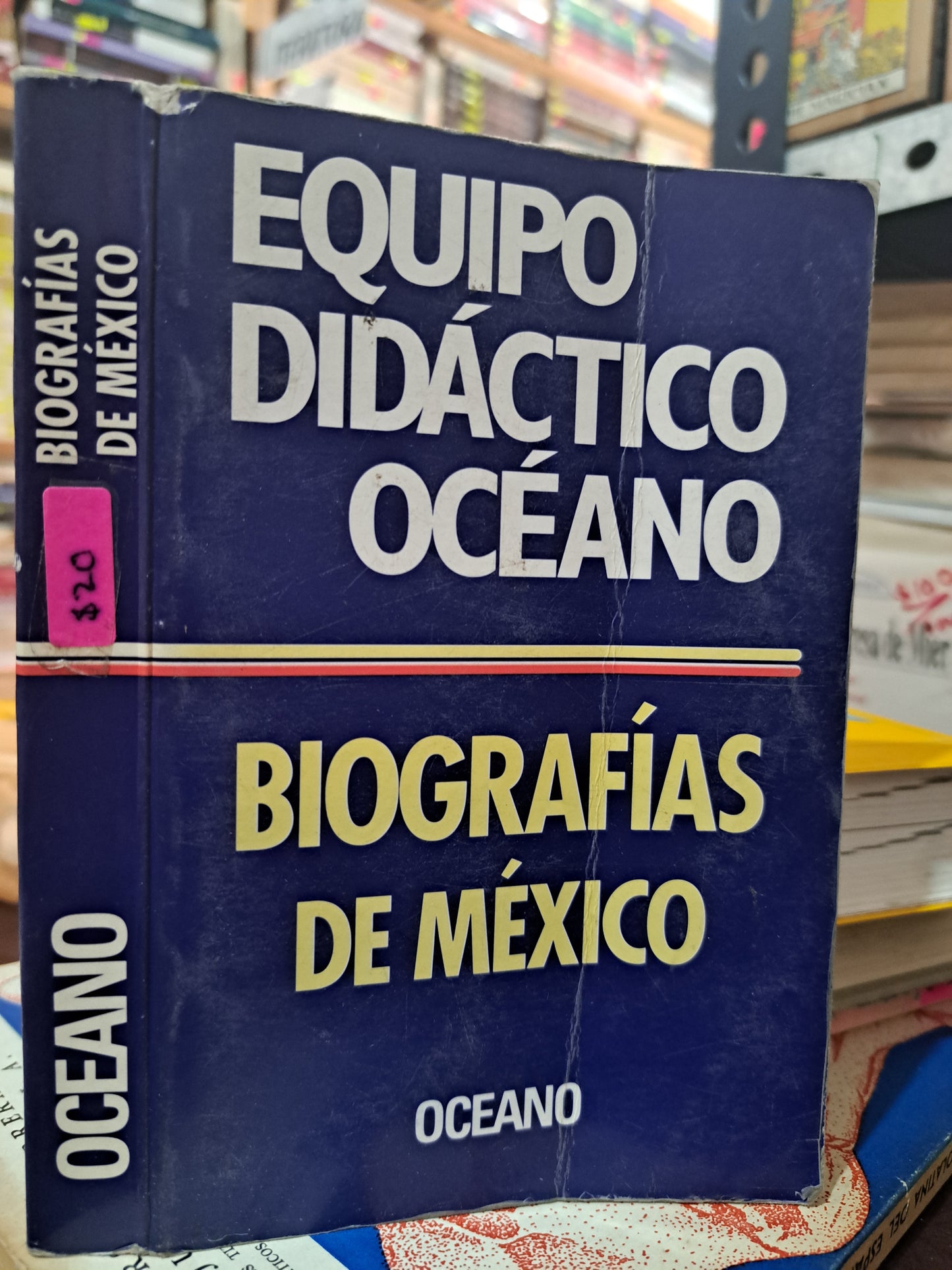 BIOGRAFÍAS DE MÉXICO EQUIPO DIDÁCTICO OCÉANO USADO EDUCACIÓN LITERARIO 305