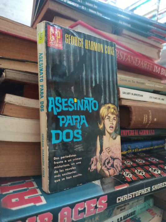 ASESINATO PARA DOS POR GEORGE HARMON COXE USADO NOVELAS ALDAMA