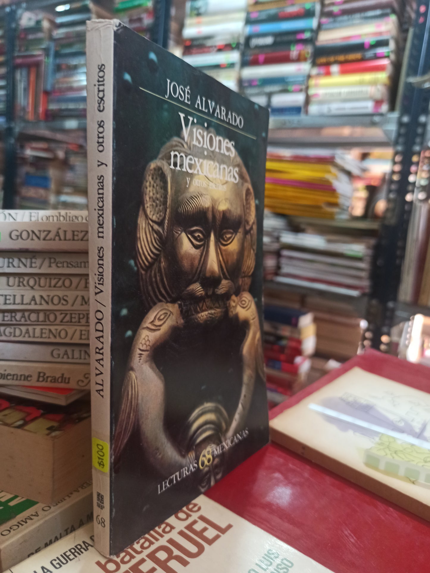 VISIONES MEXICANAS Y OTROS ESCRITOS JOSÉ ALVARADO USADO NOVELAS ALDAMA
