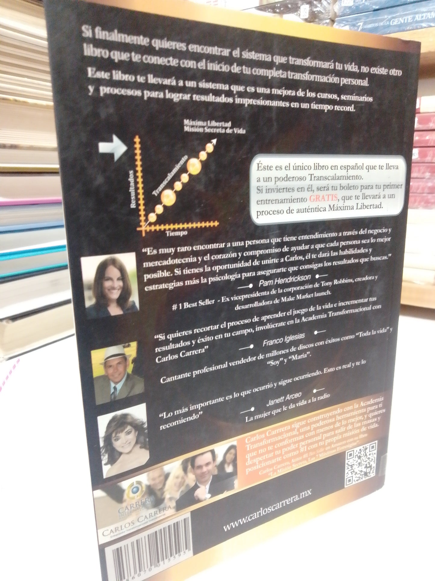 RECLAMA TU PODER PERSONAL POR CARLOS CABRERA Y ART MARTIN USADO SUP.PERSONAL JUÁREZ