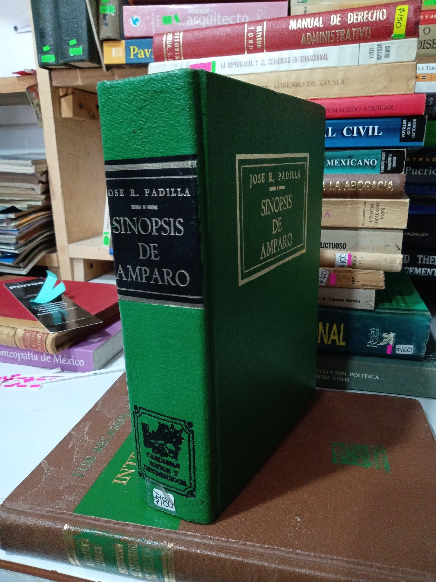 SINOPSIS DE AMPARO POR JOSE R PADILLA USADO DERECHO JUAREZ