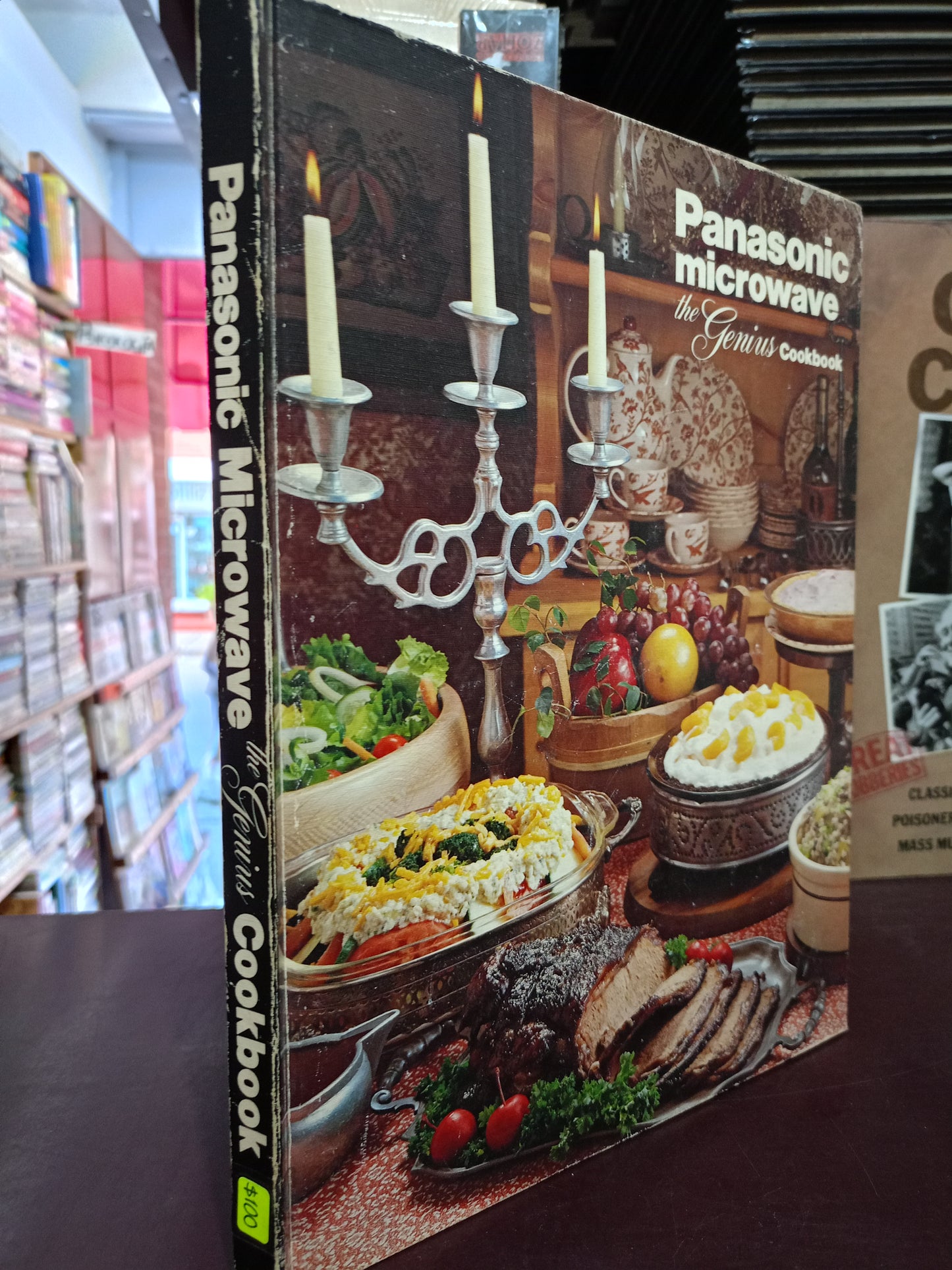 PANASONIC MICROWAVE THE GENIUS COOKBOOK USADO COCINA LITERARIO 305